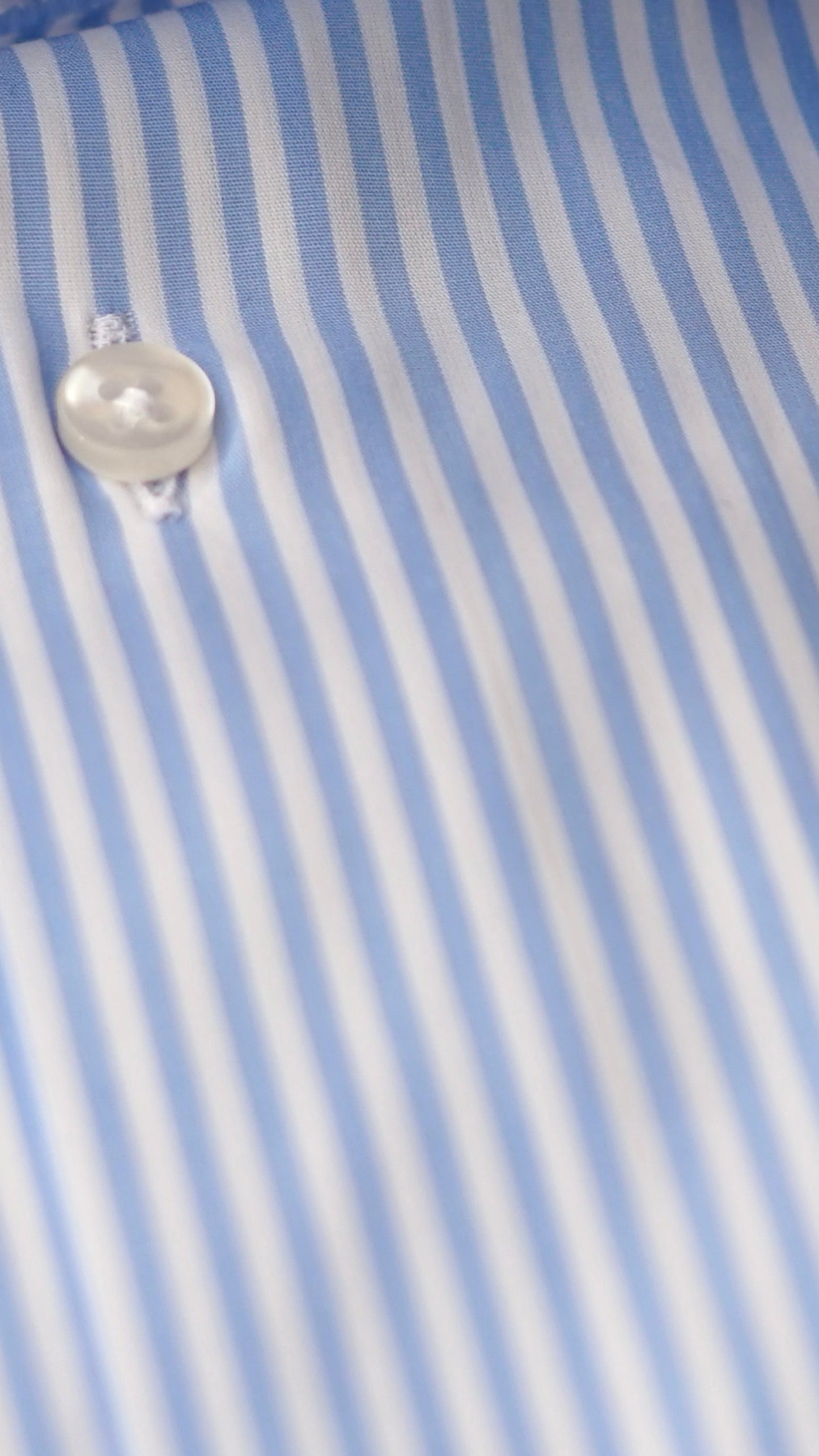 Ramona Spear Point Tab Collar Twill Dress Shirt White Contrasting MTO