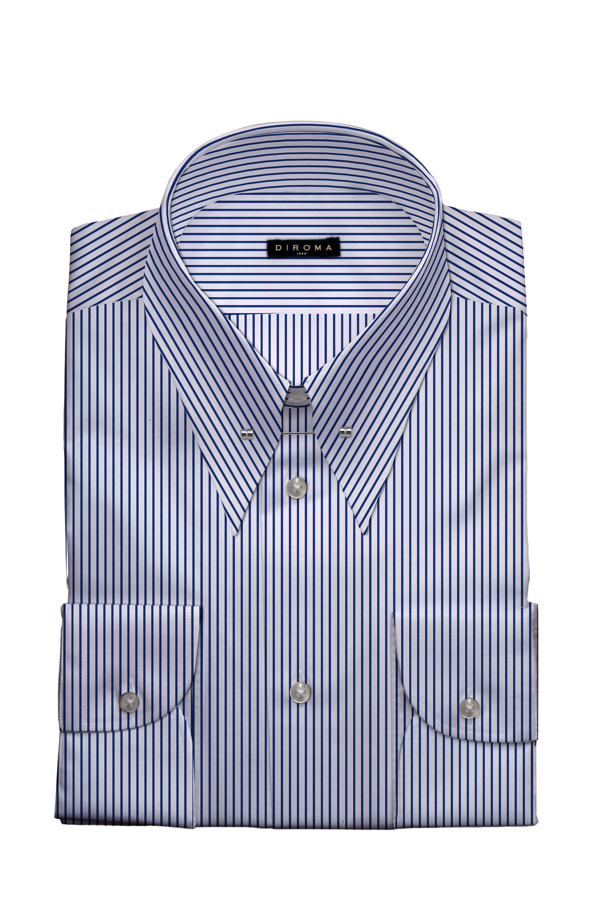 Gignese 1940 Collar Cotton Dress Shirt MTO