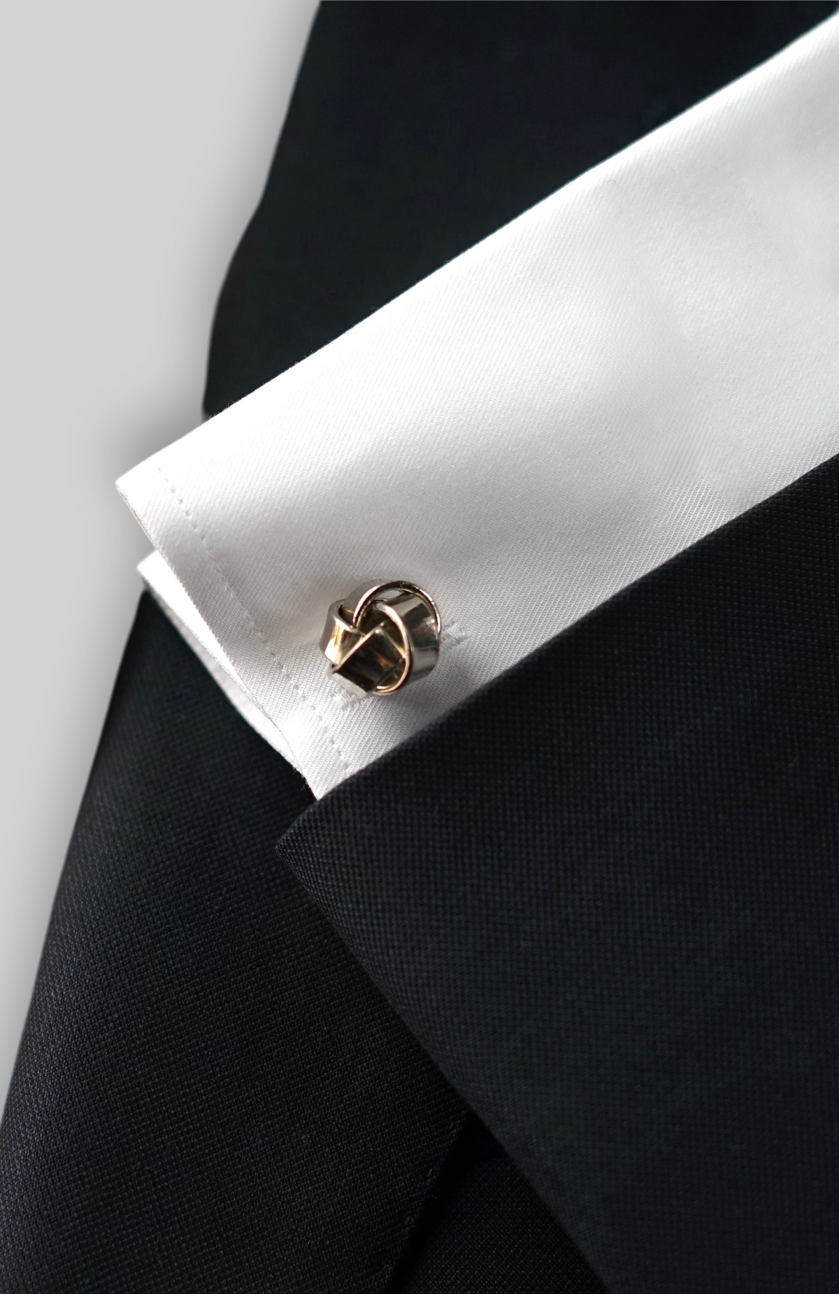 Bianca Classic Collar Twill Dress Shirt (Double Cuff)