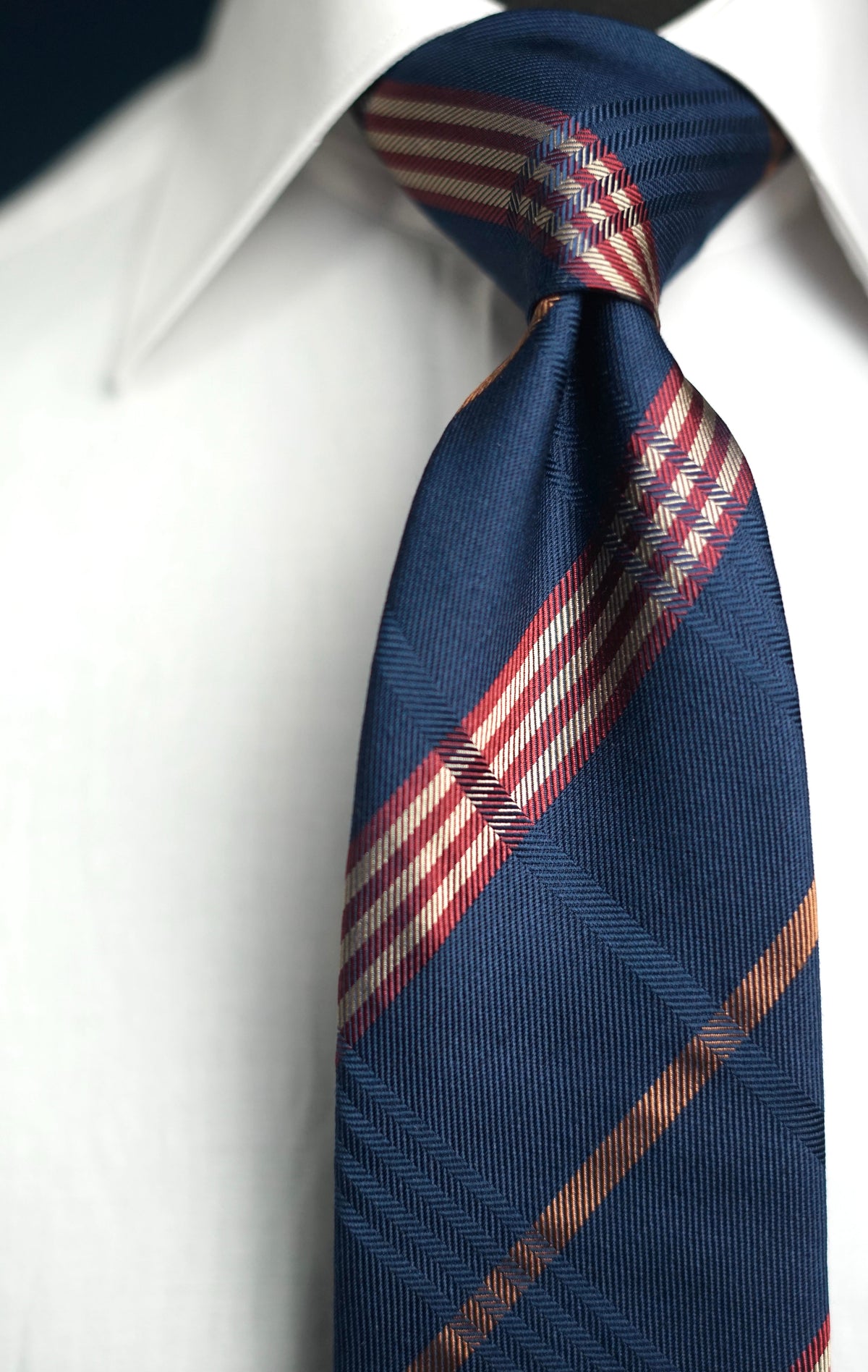 Bespoke Glen Silk Necktie