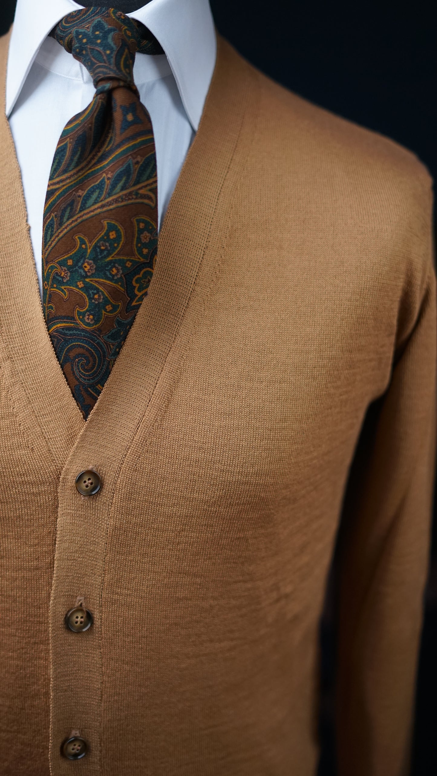 Cammello Wool Cardigan