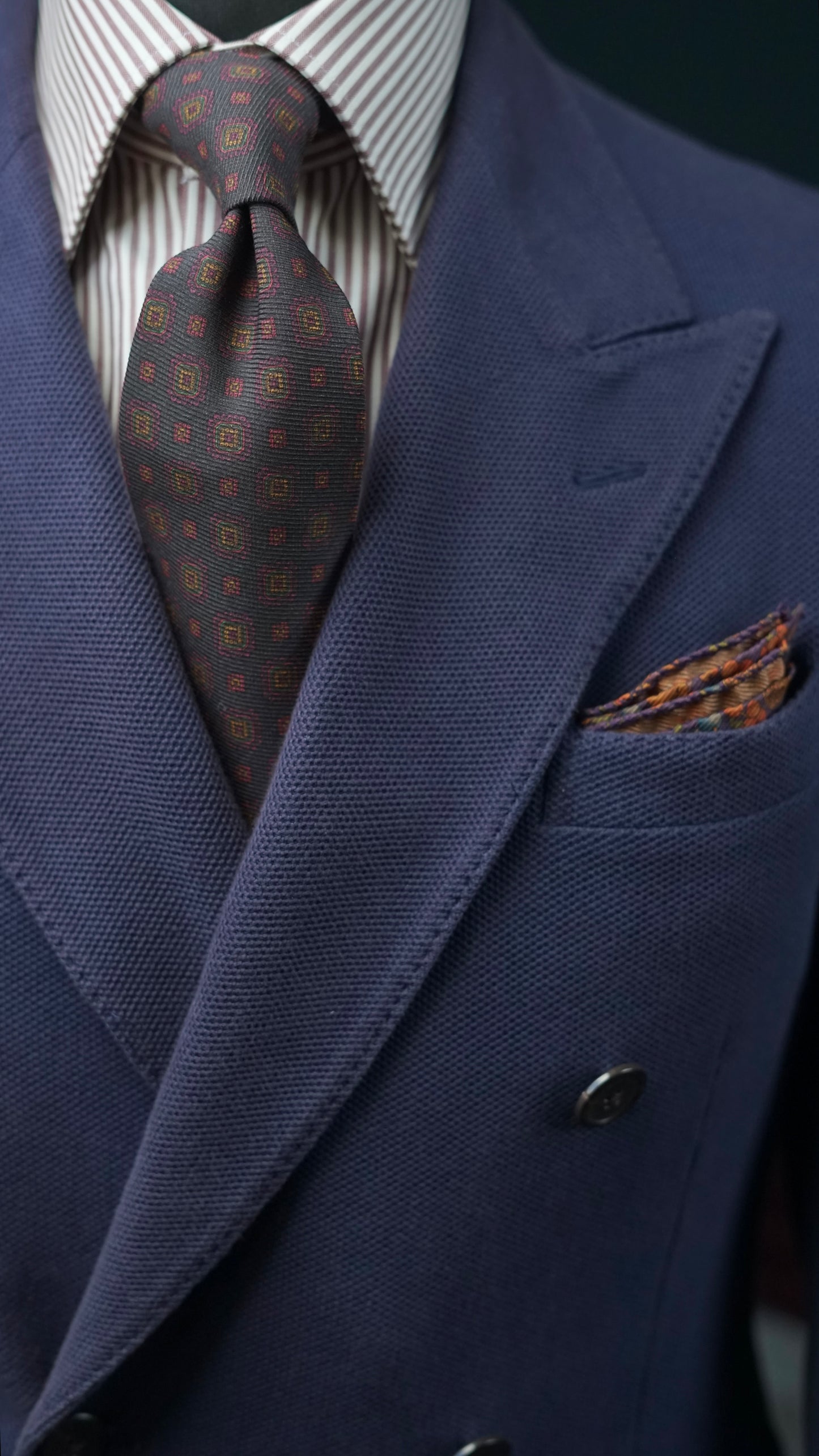 Saglione Notte Silk Necktie