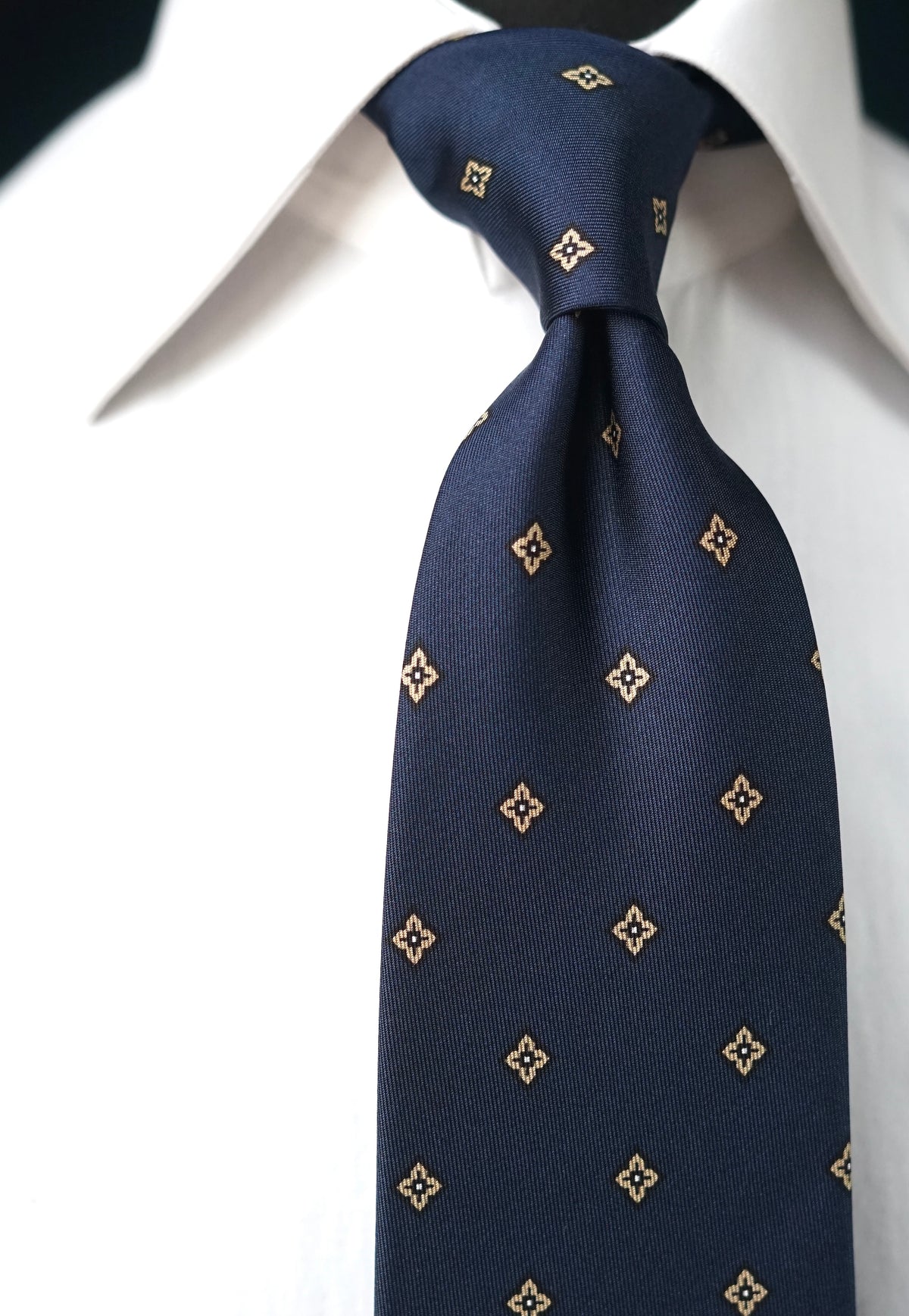 Giada Navy Silk Necktie