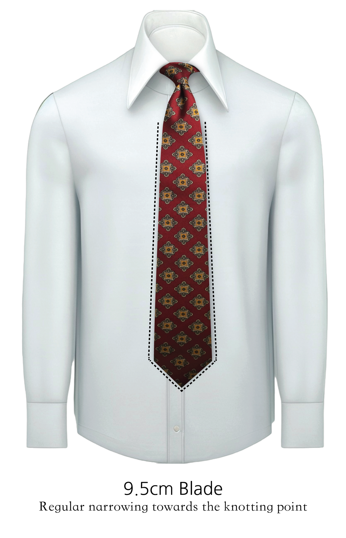 Bespoke Tassia Silk Necktie