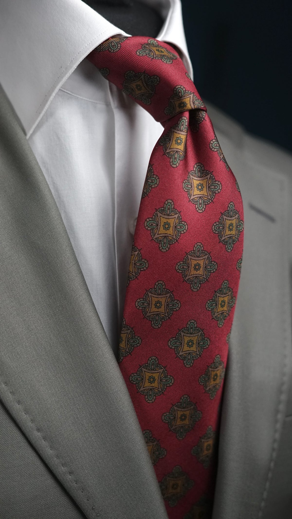 Tassia Corallo Silk Necktie (not perfect but worth it)
