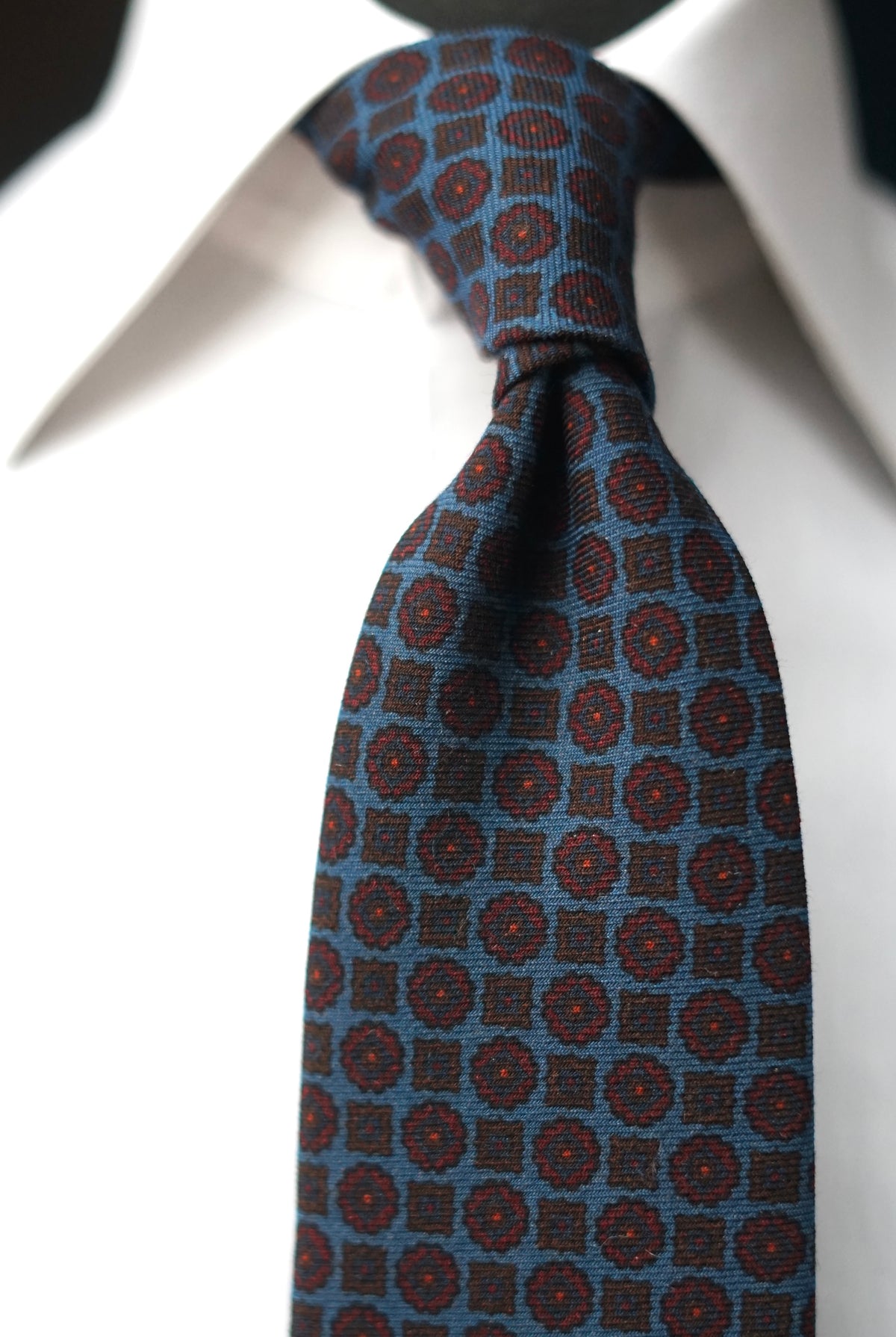 Eriika Soft Wool Necktie (143cm long)