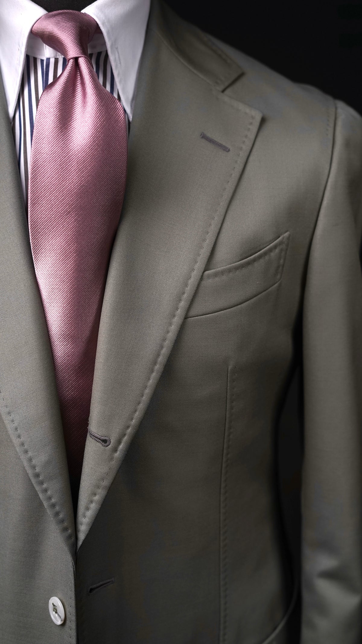 Dusty Rose Solida Silk Necktie