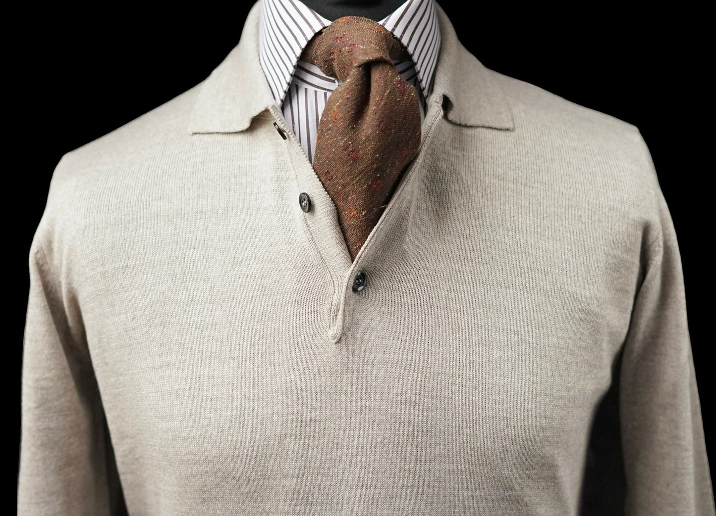 CREMA Polo Neck