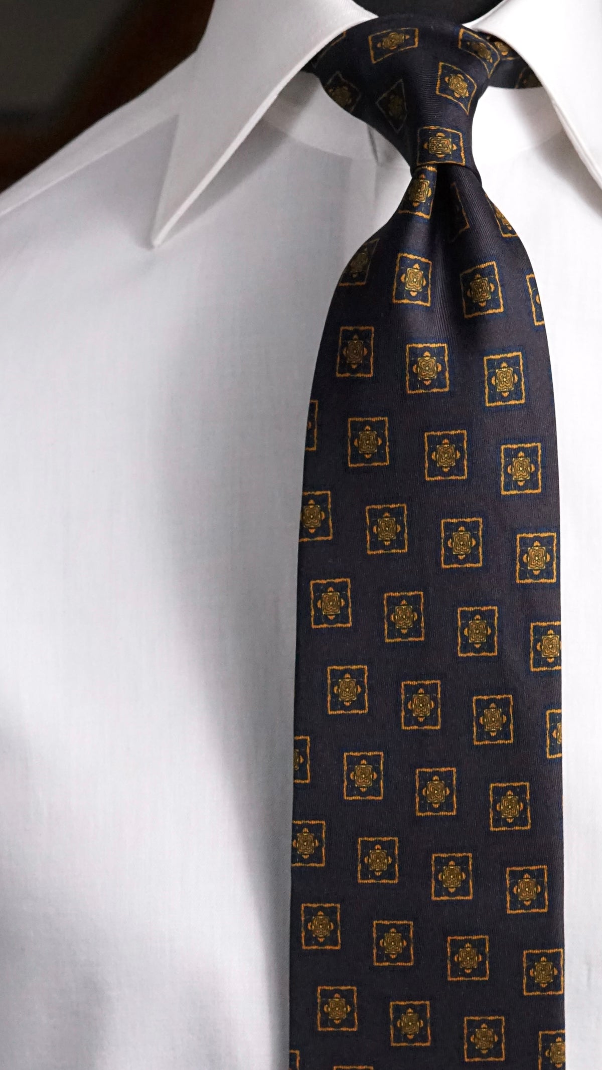 Karina Purple Silk Necktie
