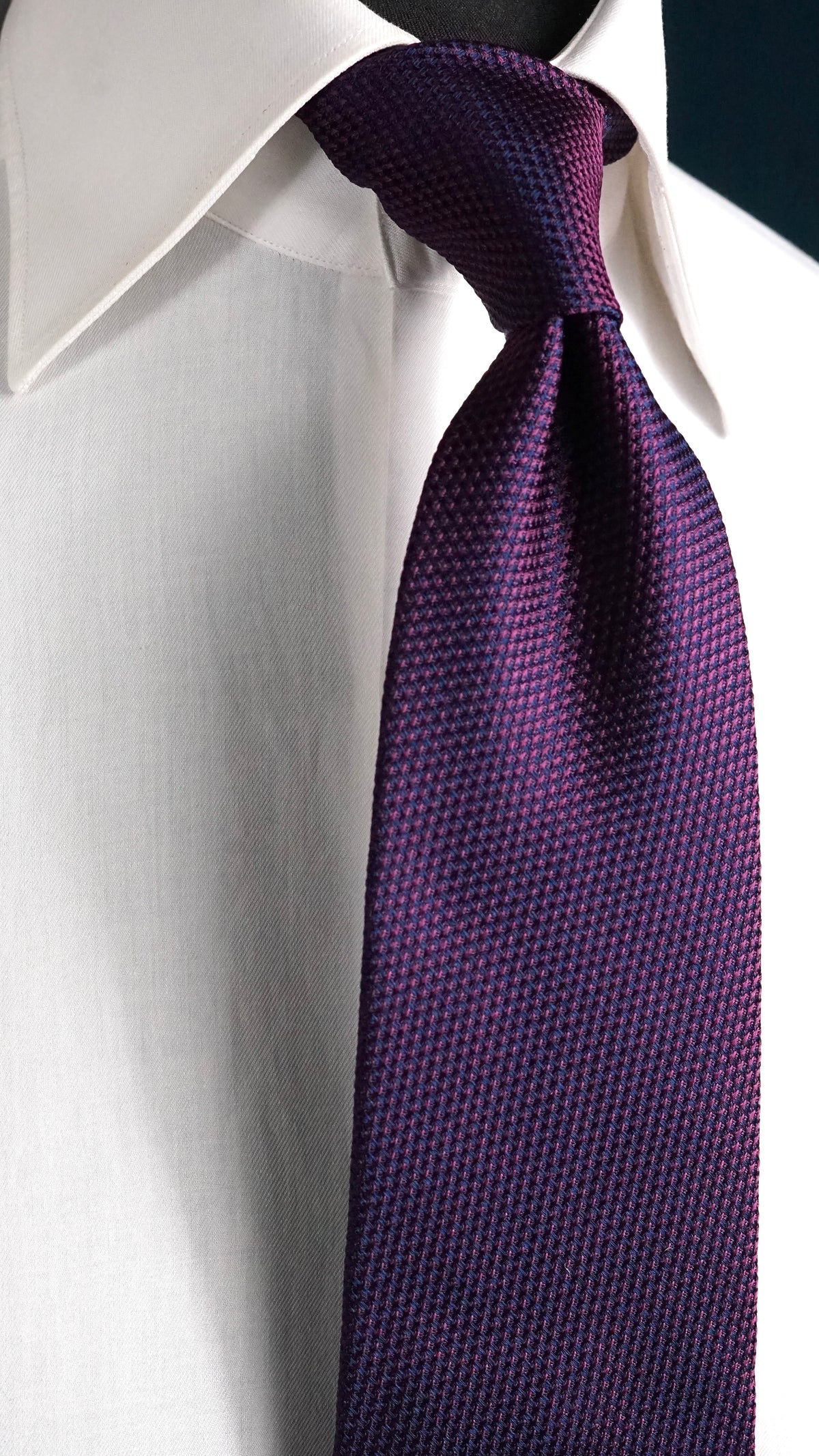 Grenadine Solida Silk Necktie