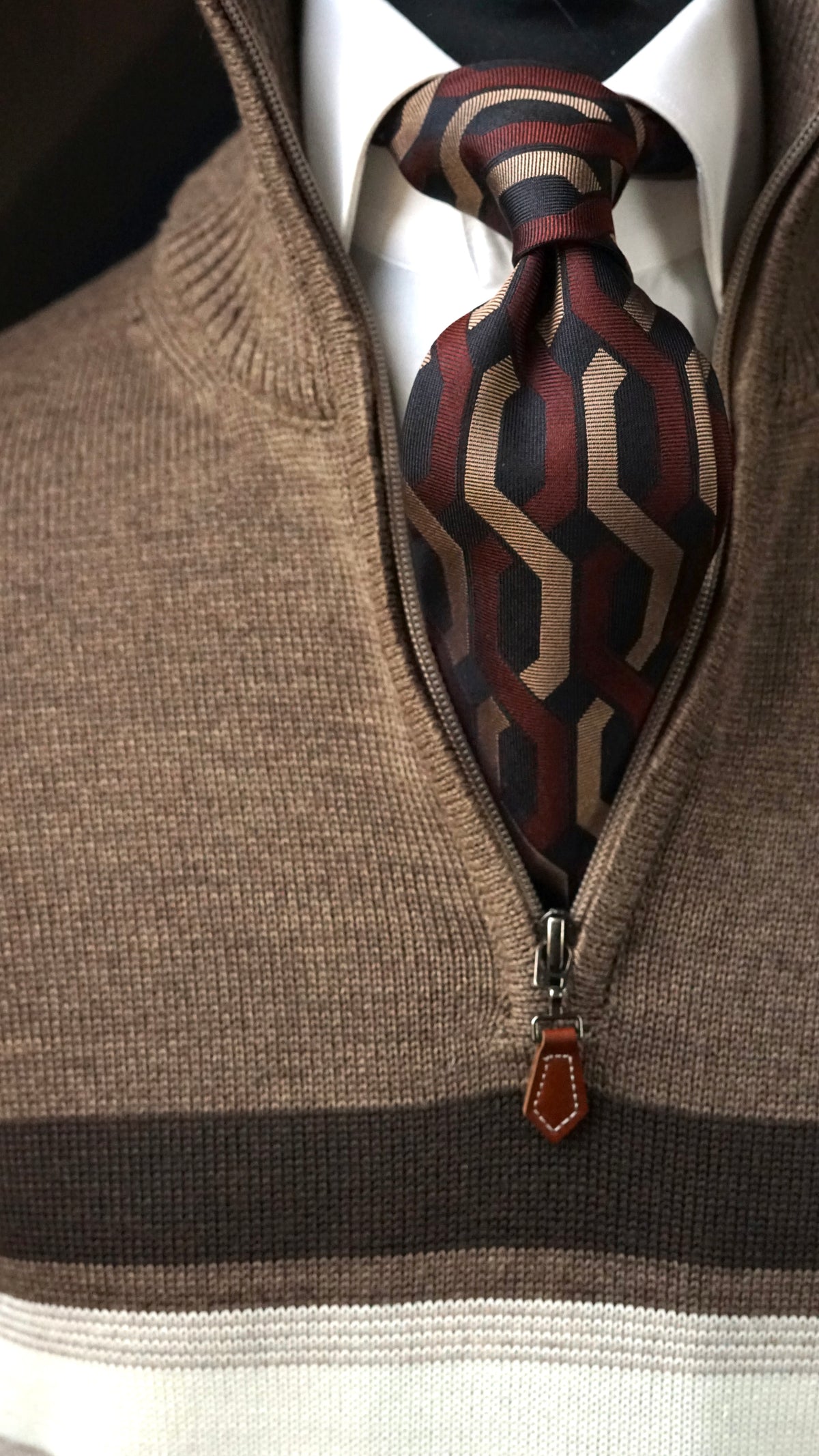 Falco Extra High Brown 3/4 Zip