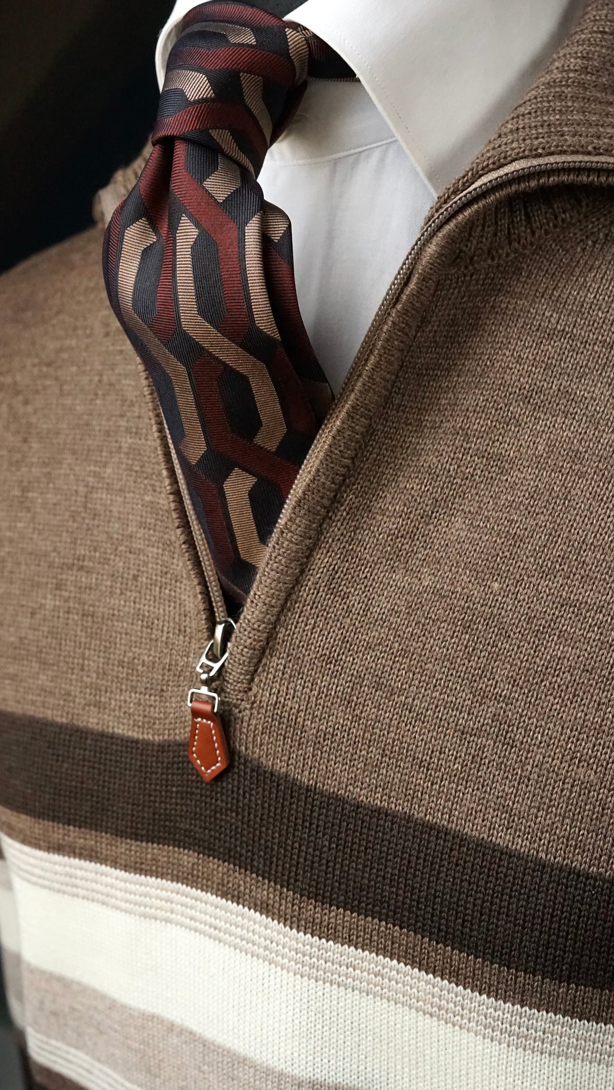 Falco Extra High Brown 3/4 Zip