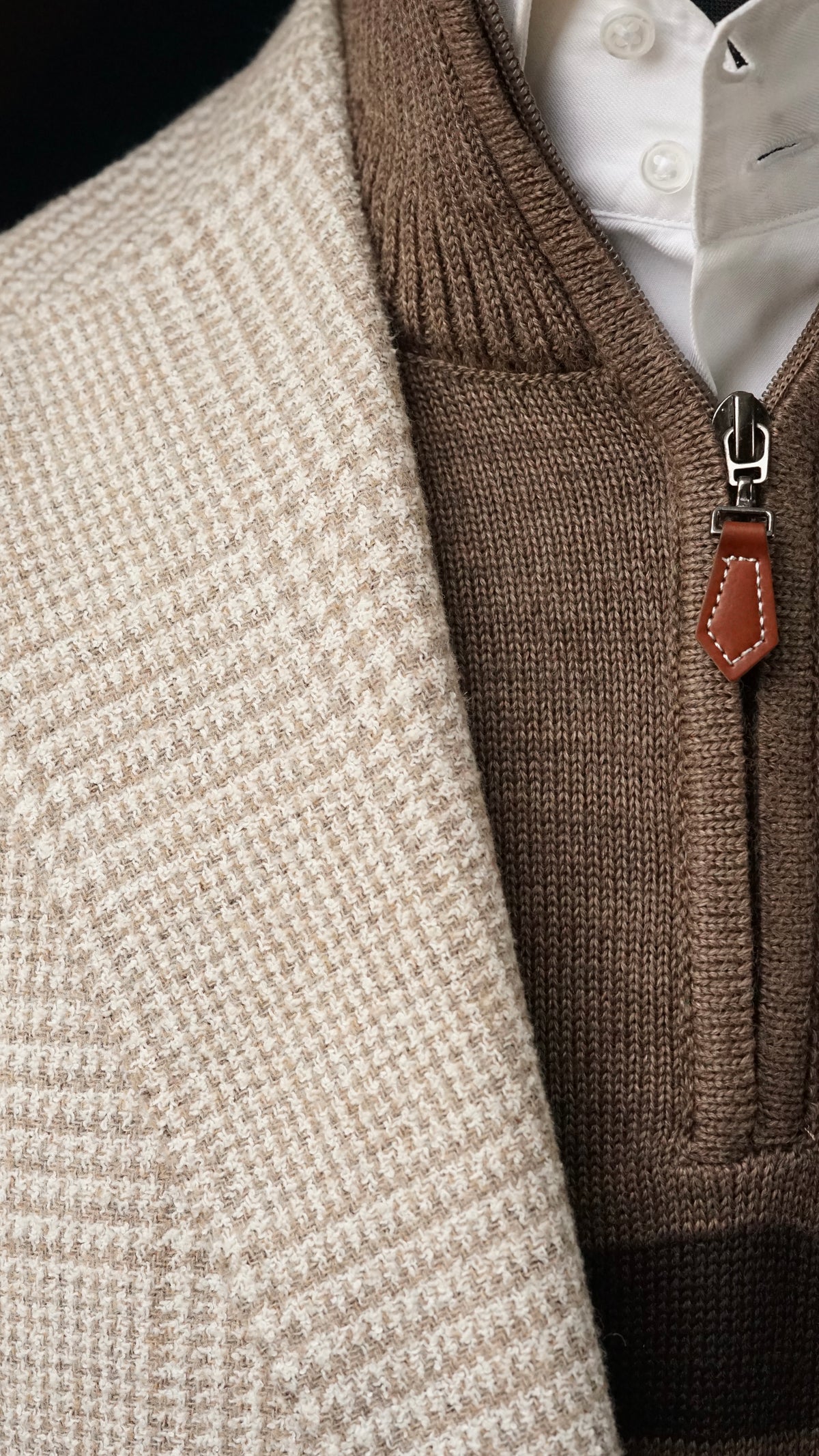 Falco Extra High Brown 3/4 Zip