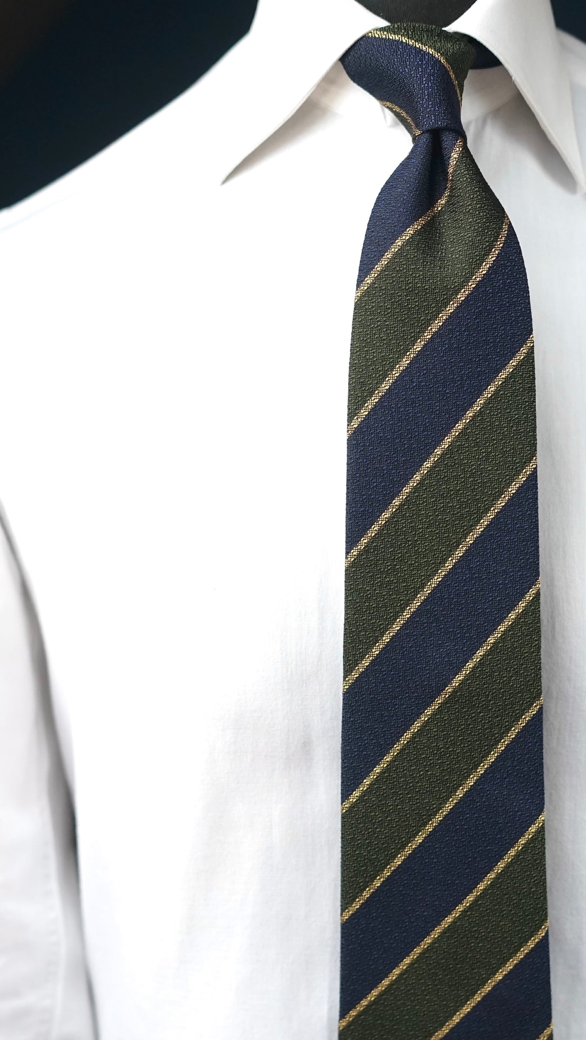 Bespoke Talissia Green Silk Necktie