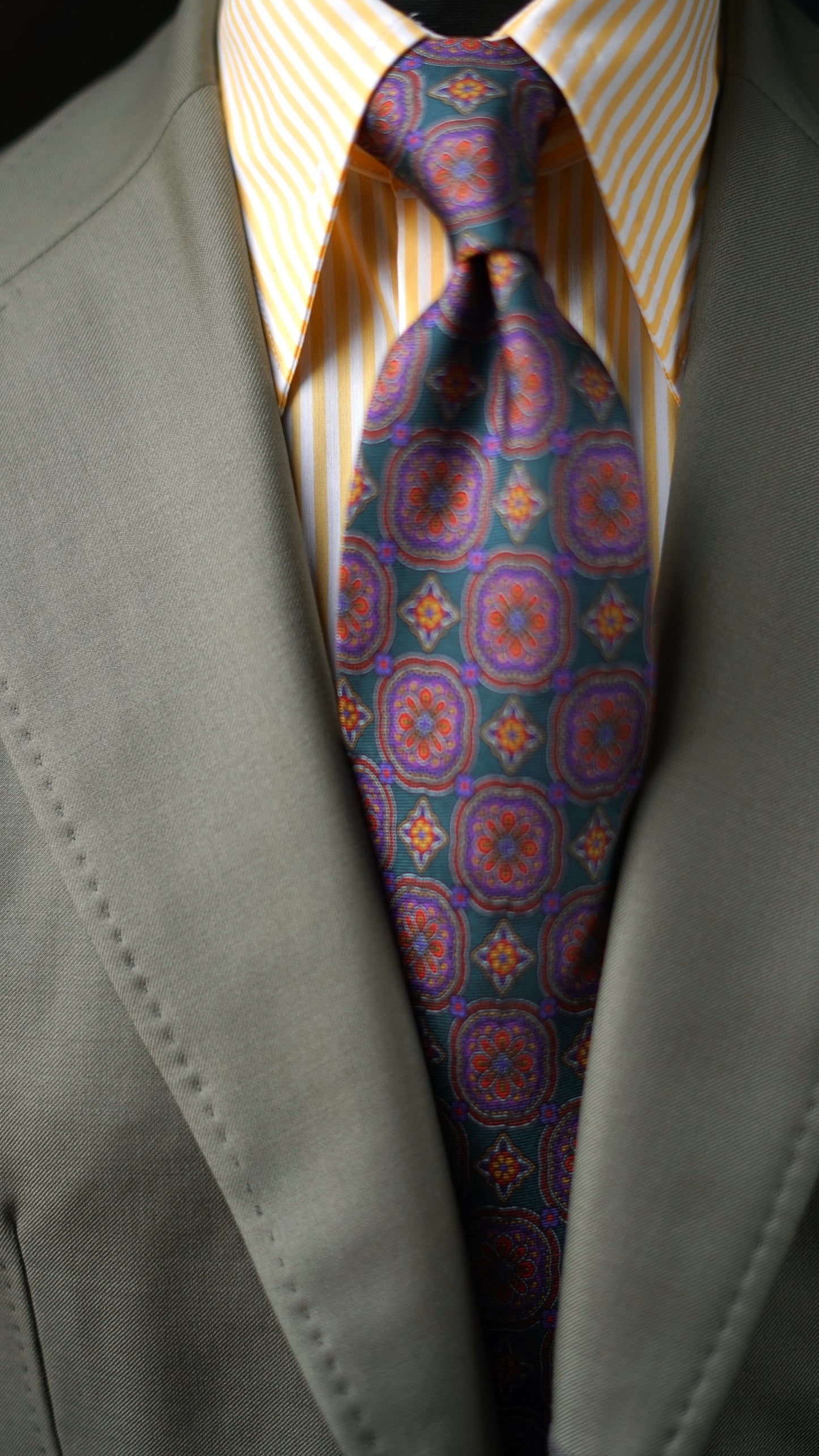 Gialla Lightweight 100% Cotton Point Collar Twill Dress Shirt MTO