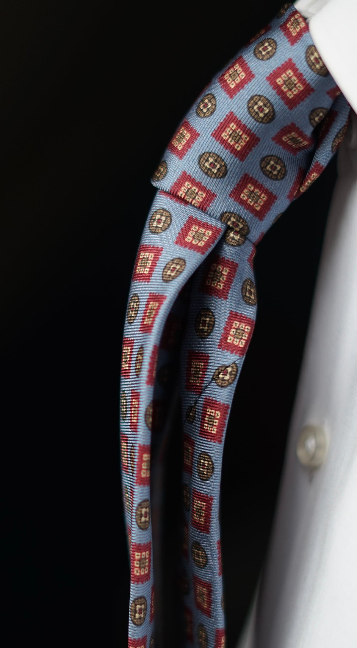 Gabiota Silk Necktie
