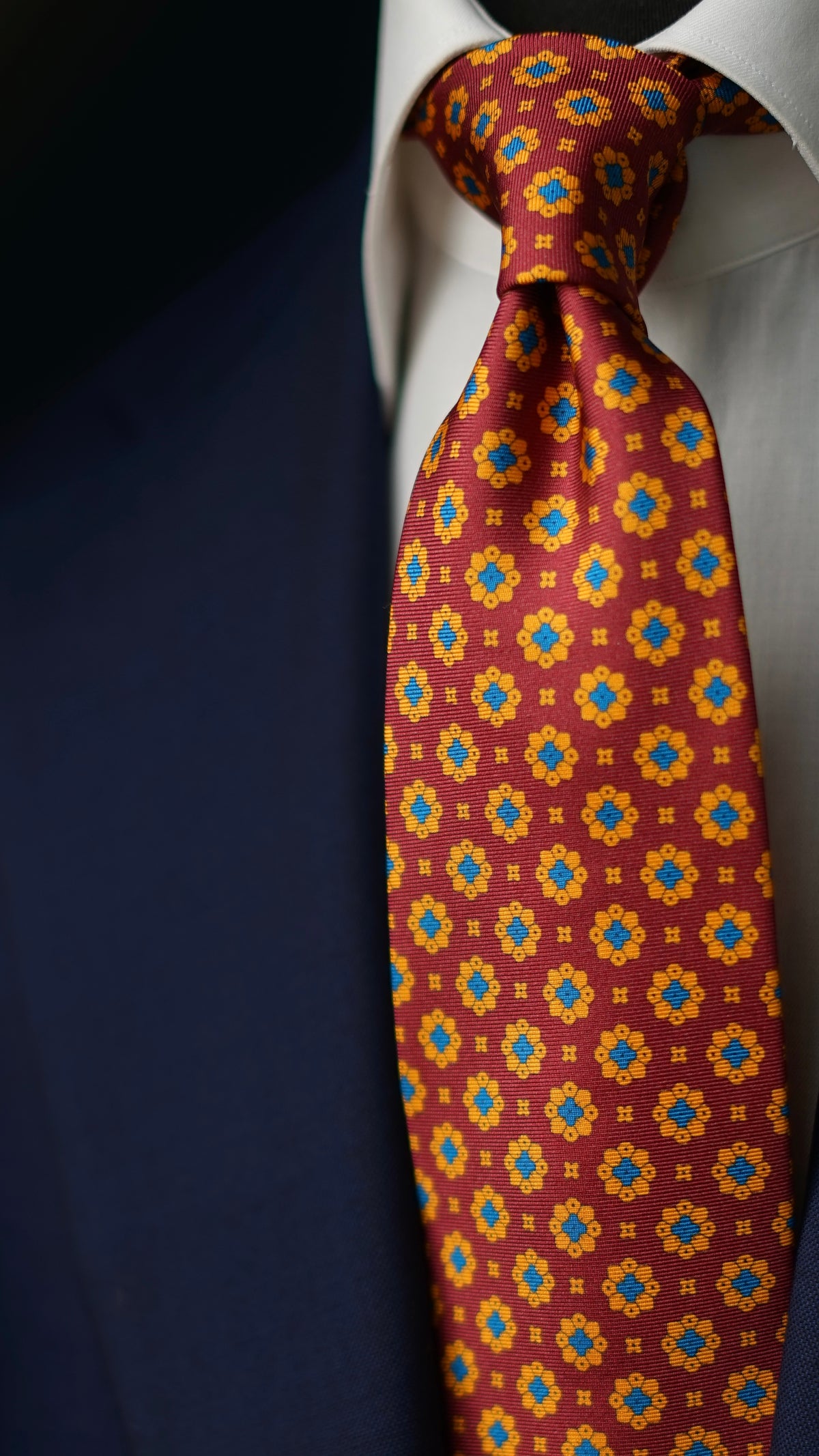 Celeste Silk Necktie