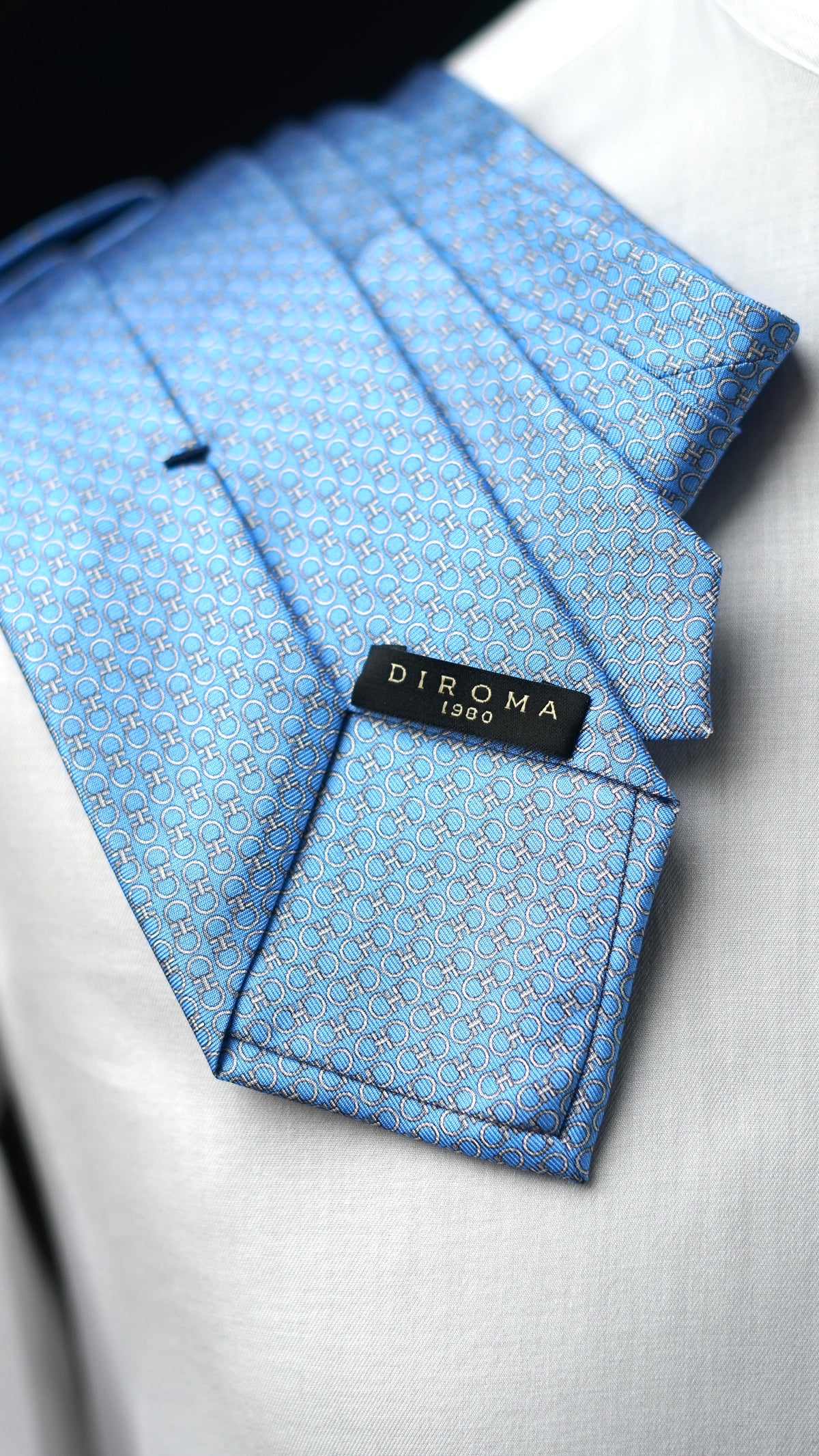 Tapioca Cielo Silk Necktie