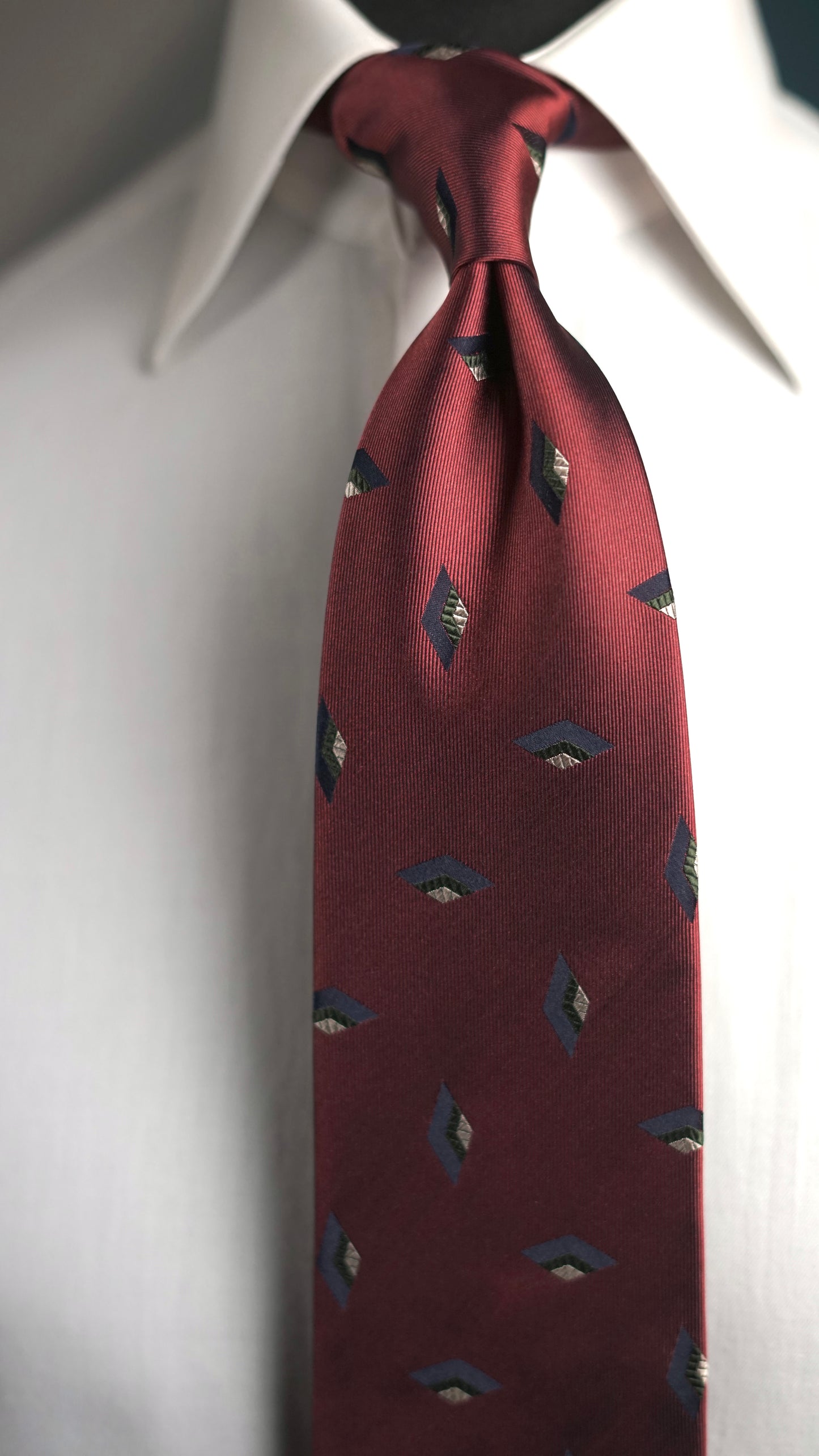 Diomeda Rusty Silk Necktie