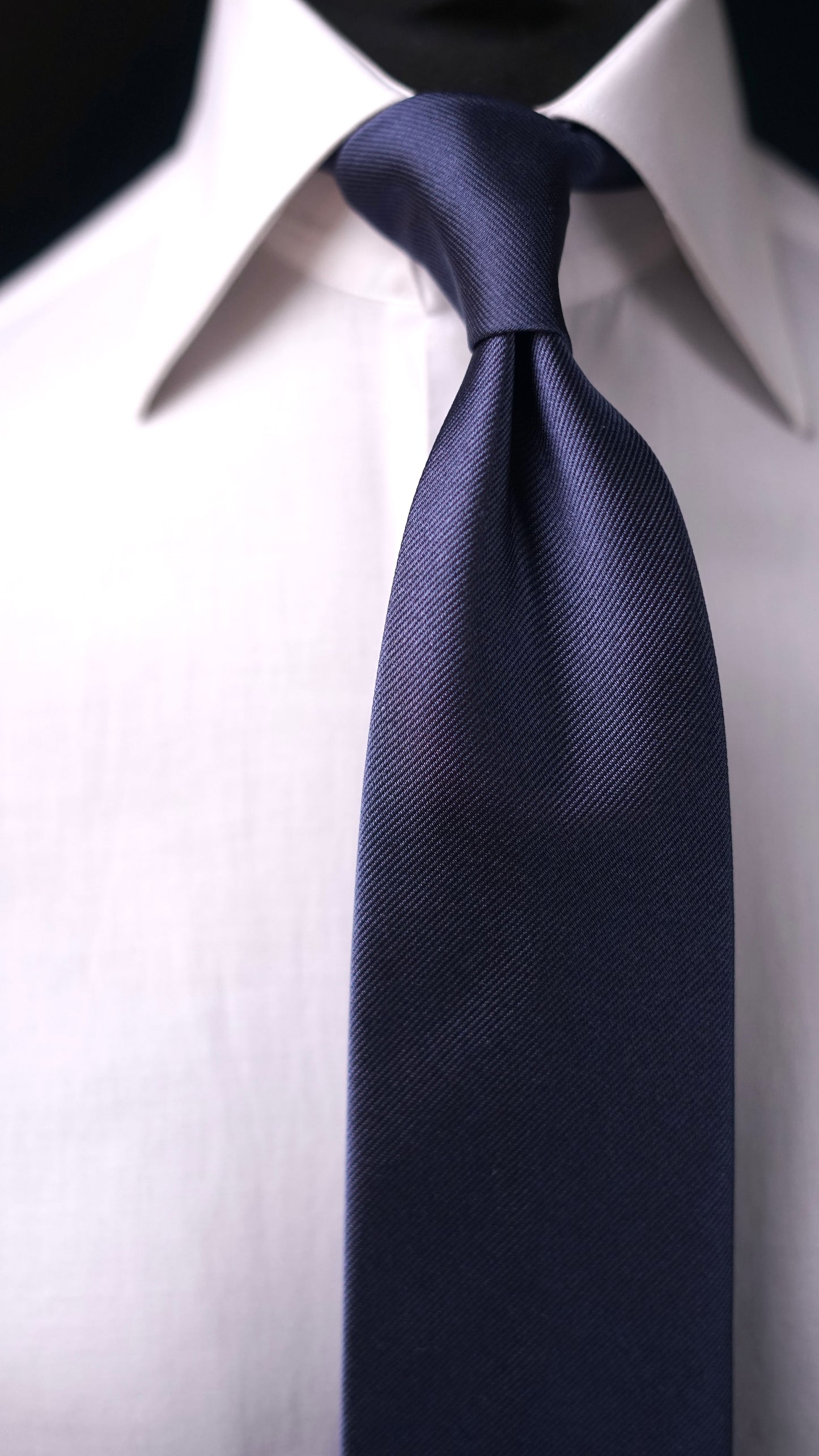 Aviatore Solida Silk Necktie