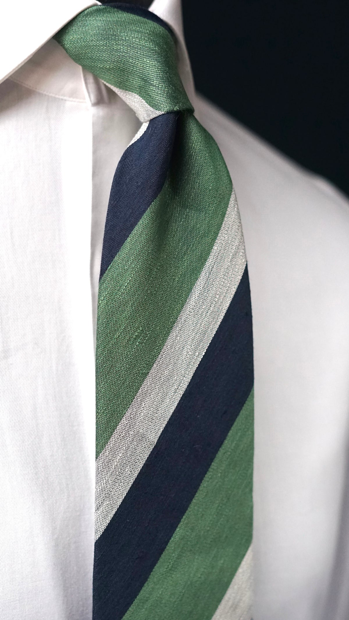 Iside Linen/Silk Necktie