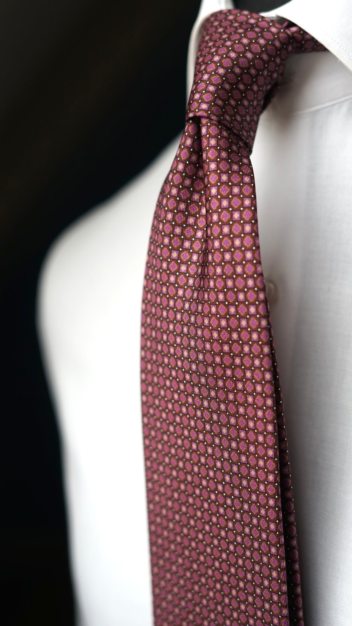 Amarena Silk Necktie