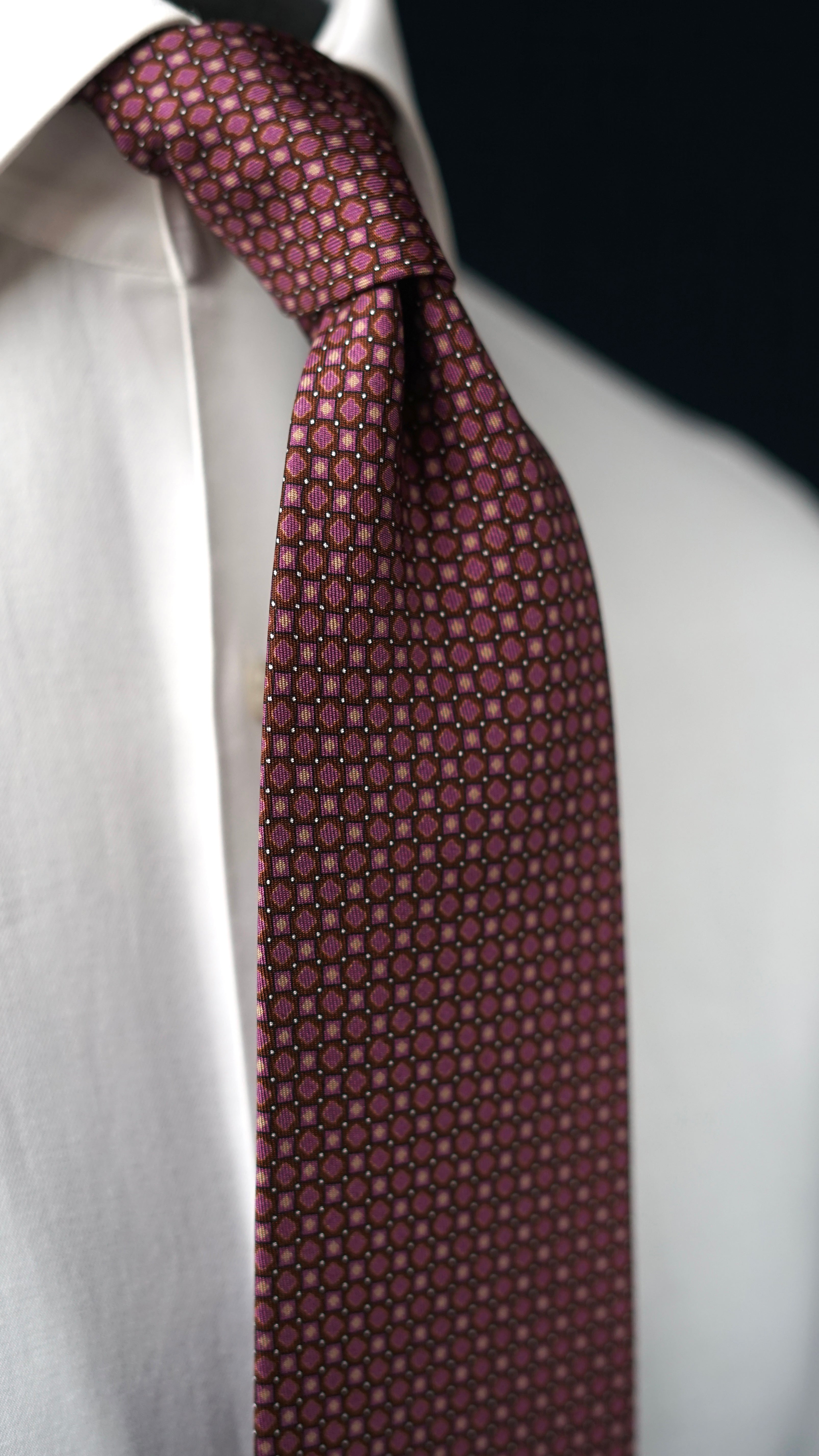 Amarena Silk Necktie