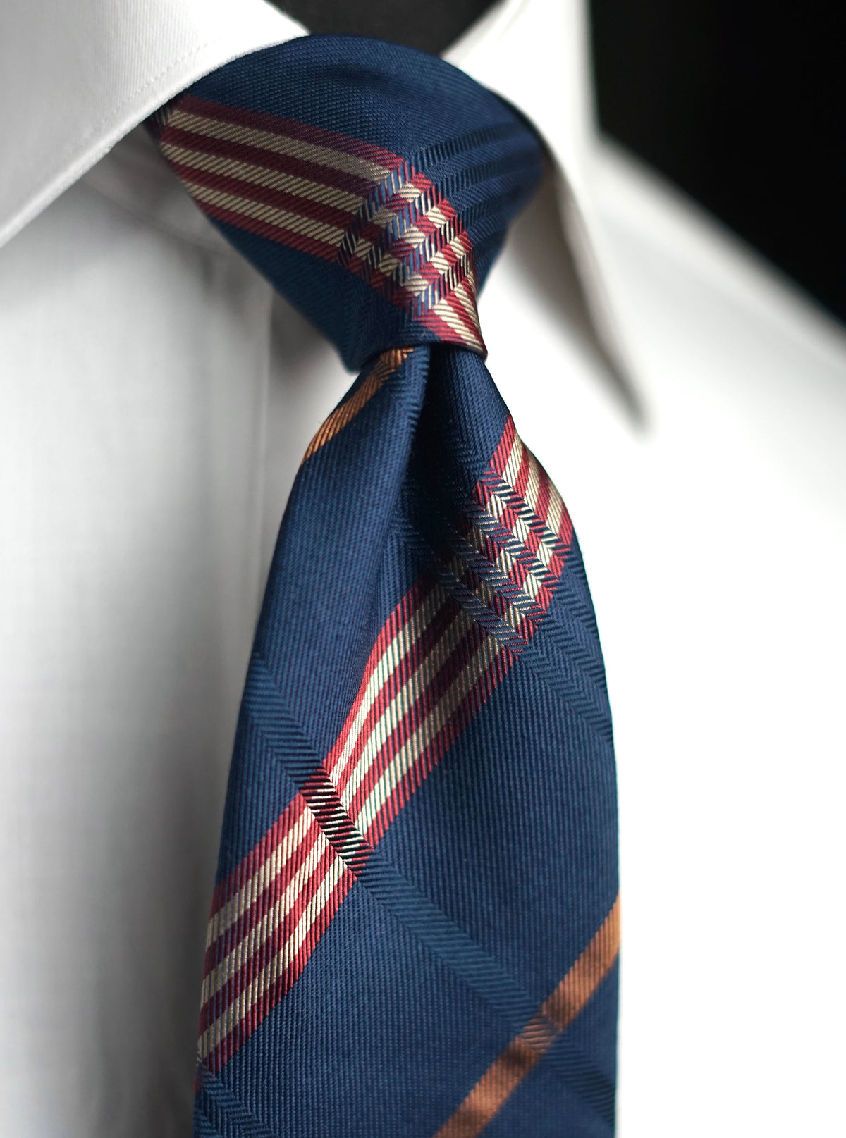 Bespoke Glen Silk Necktie