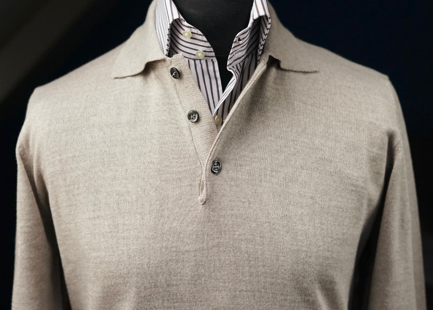 CREMA Polo Neck
