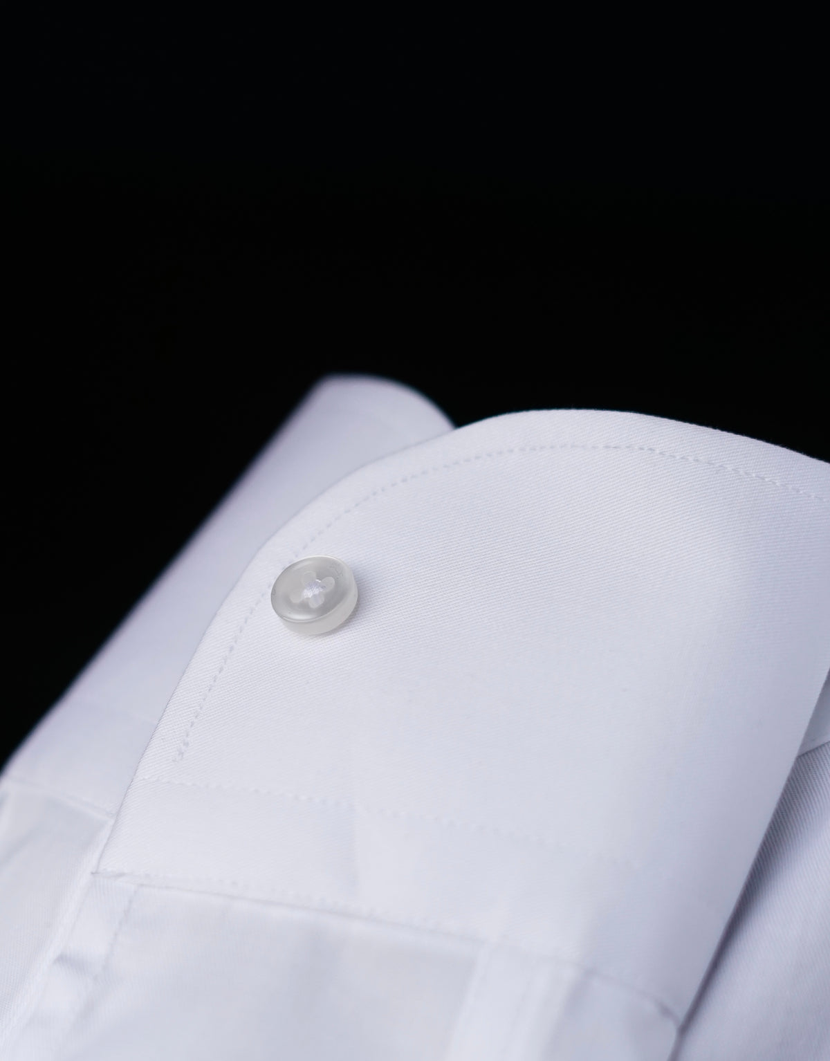 Bianca Classic Collar Twill Dress Shirt (Single Cuff)