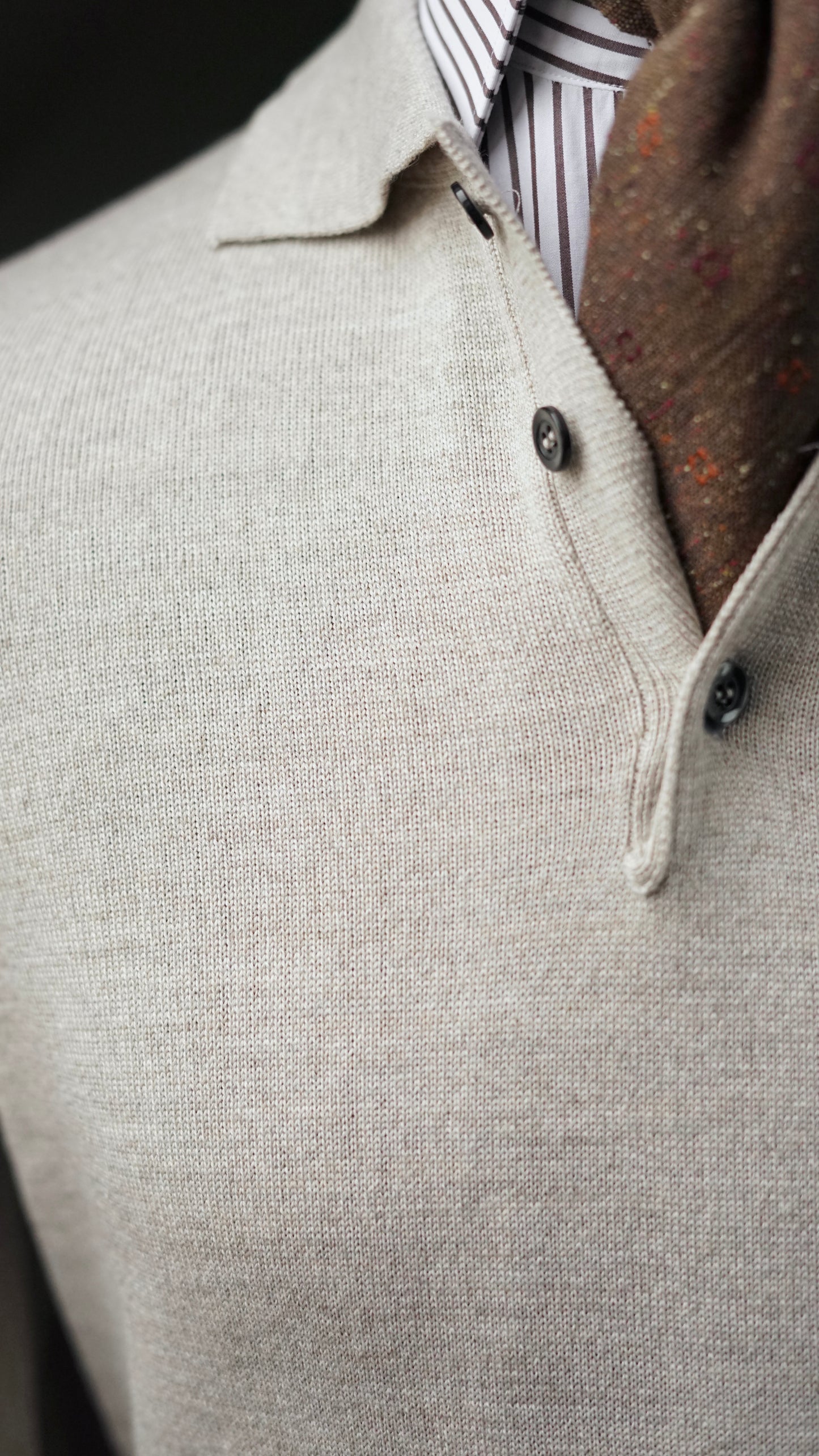 CREMA Polo Neck