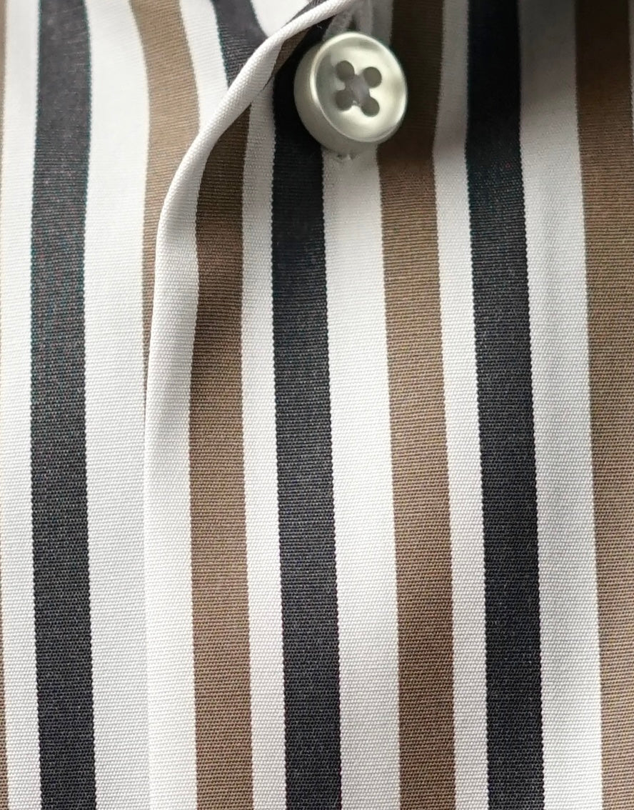 Zora Double Cuff Cotton Dress Shirt
