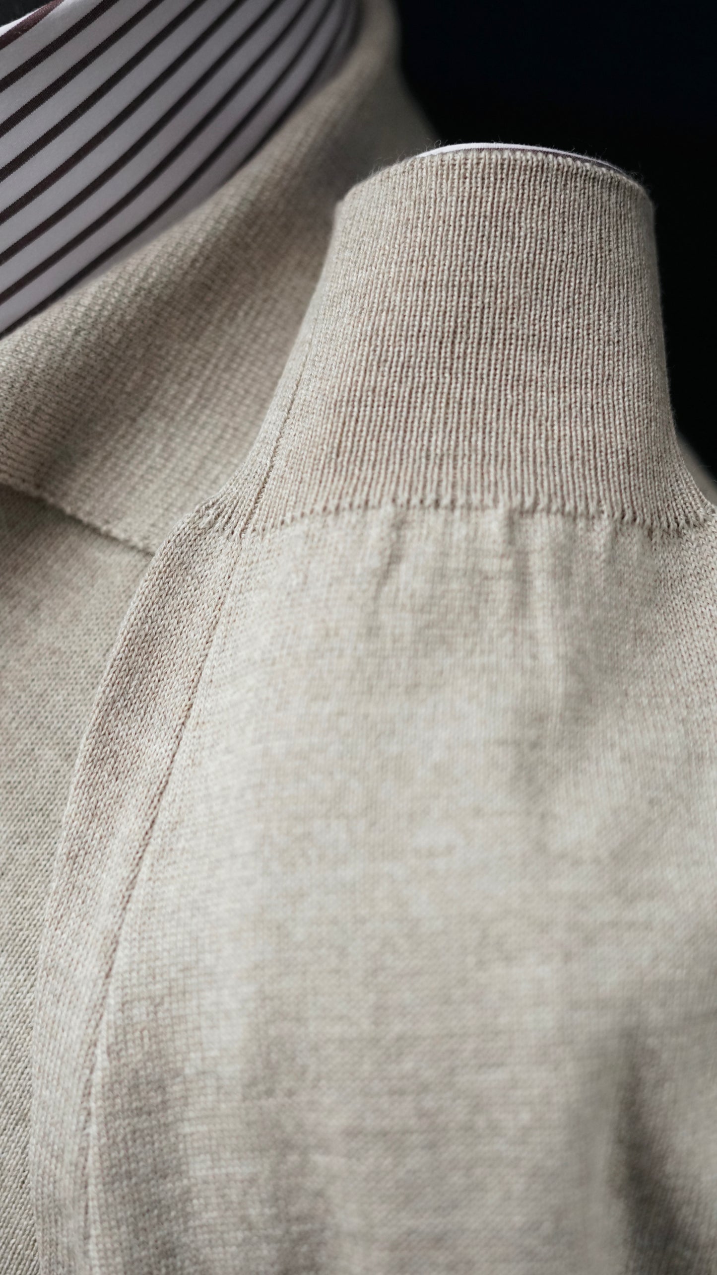CREMA Polo Neck