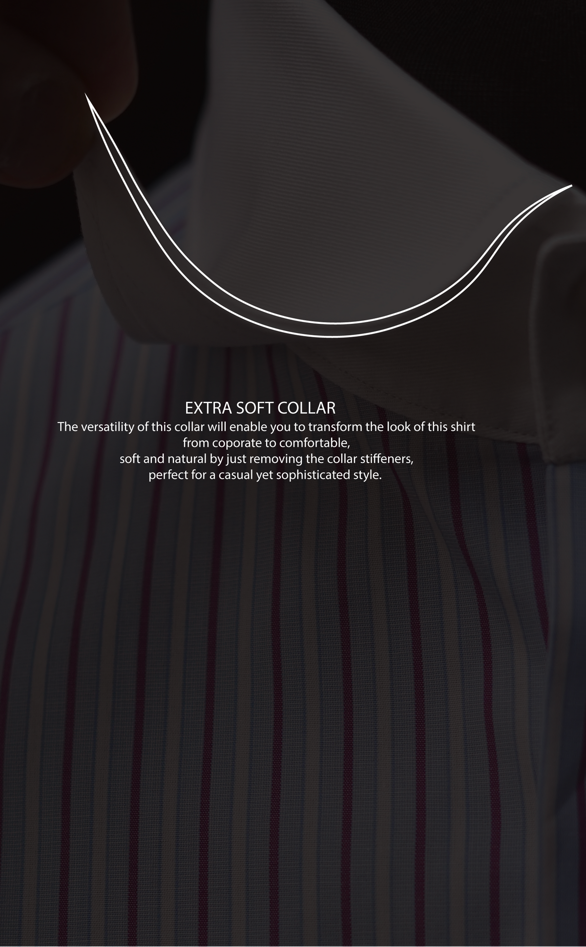 Borsalina Double Cuff Cotton Dress Shirt