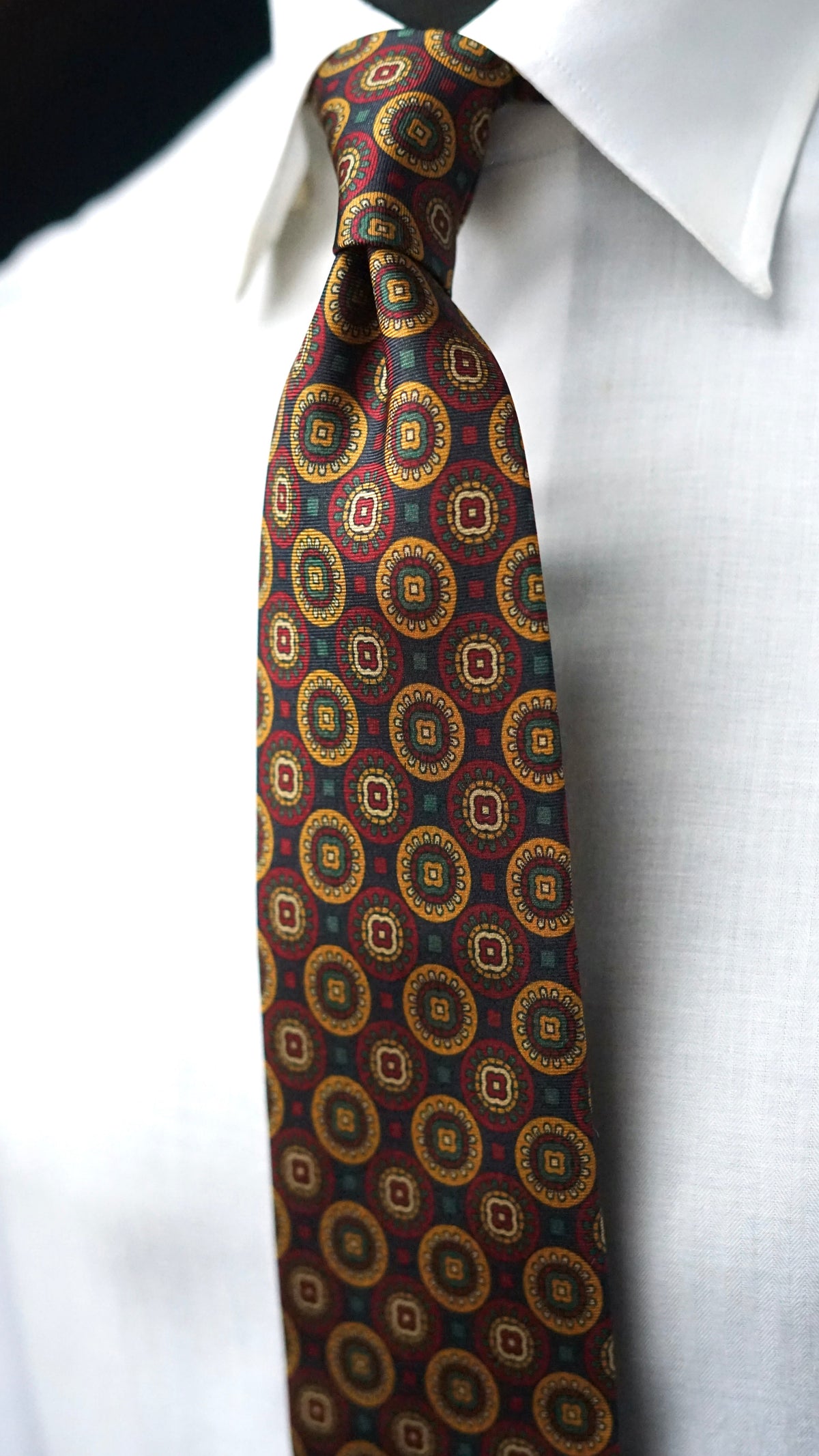 Eclipse of Barbera Silk Necktie