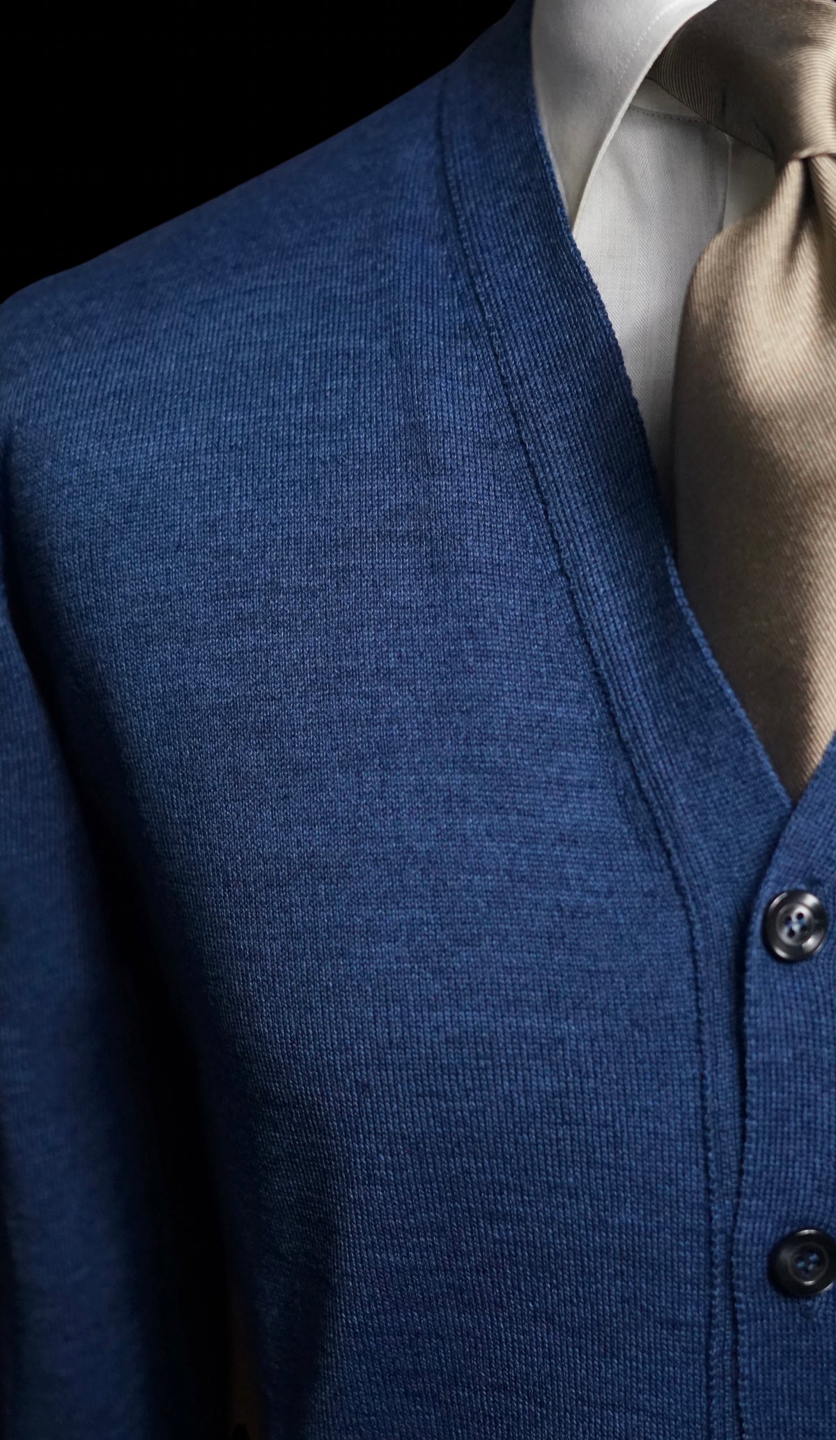 Aviatore Wool Cardigan