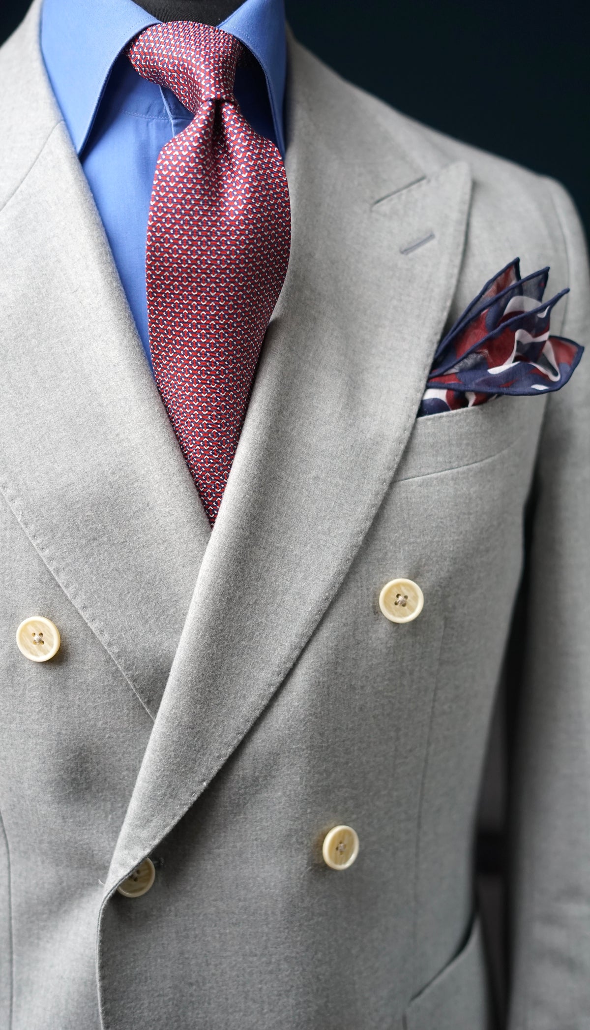 Salvia Silk Necktie
