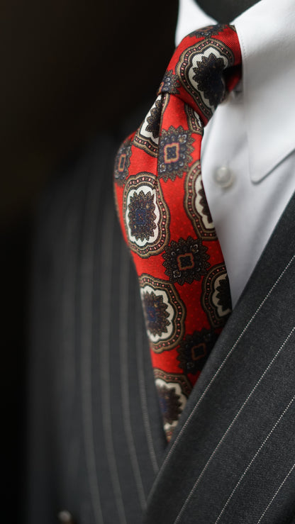Marietta Retro Silk Necktie