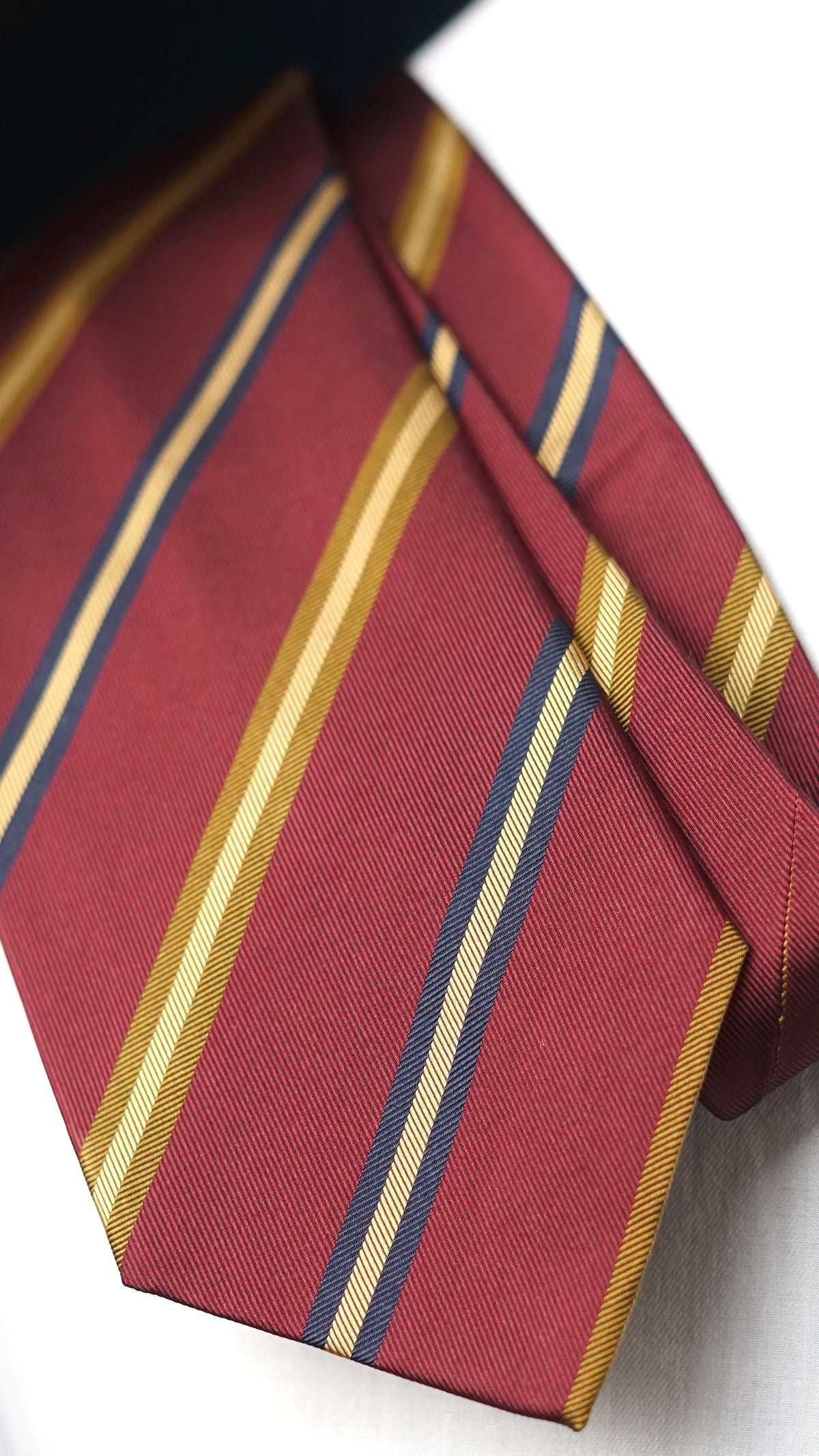 Bespoke Passita Rossa Silk Necktie