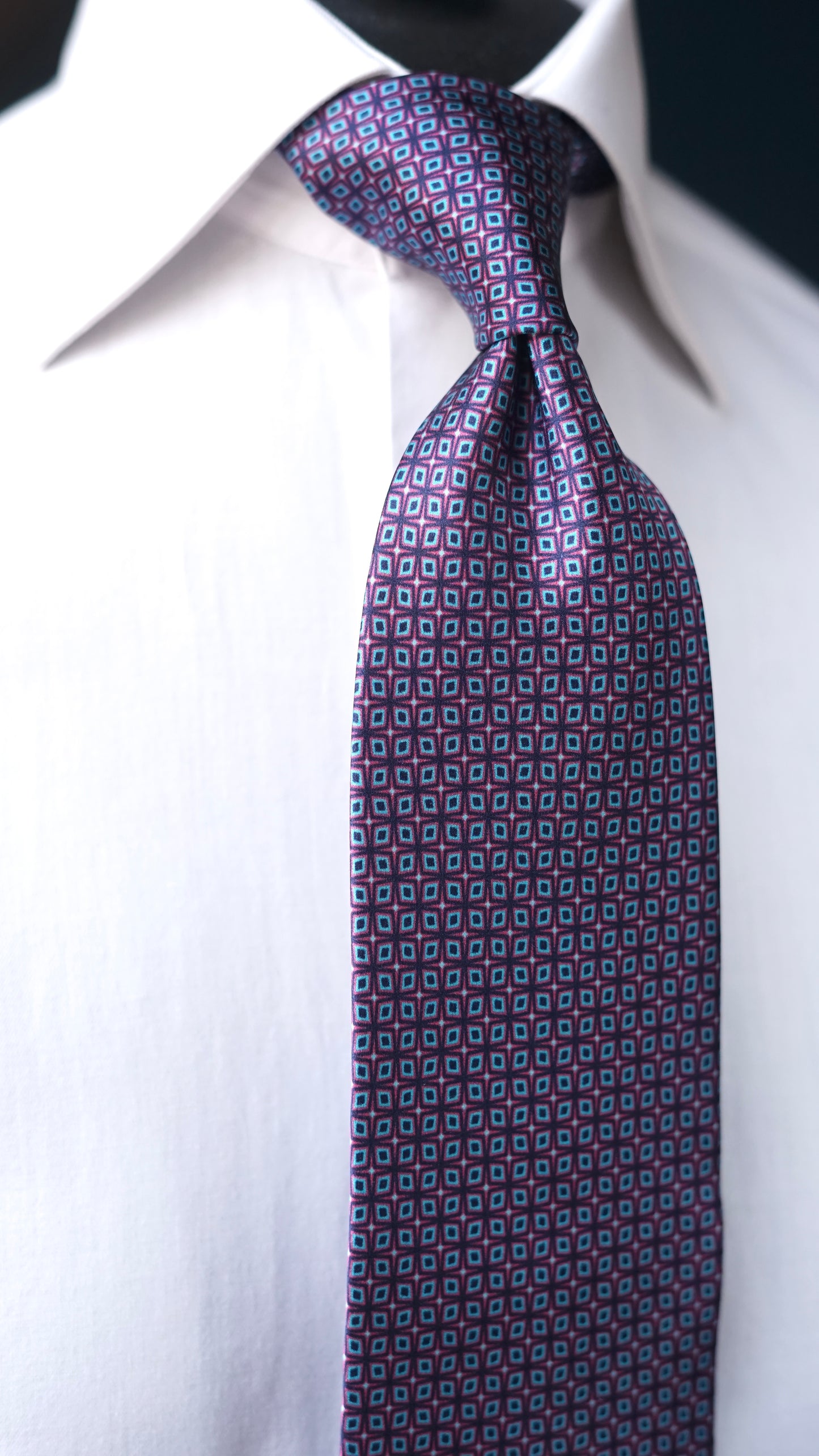 Morella Pink Satin Silk Necktie