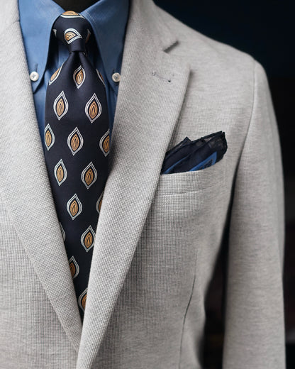 Mandorla Silk Necktie (Not perfect but worth it)