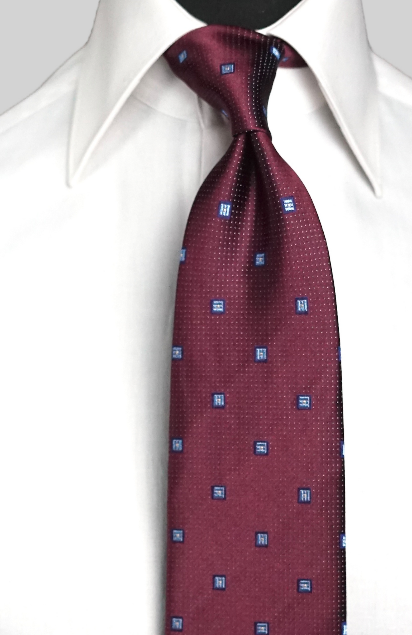 Sorrentina Bordeaux Silk Necktie