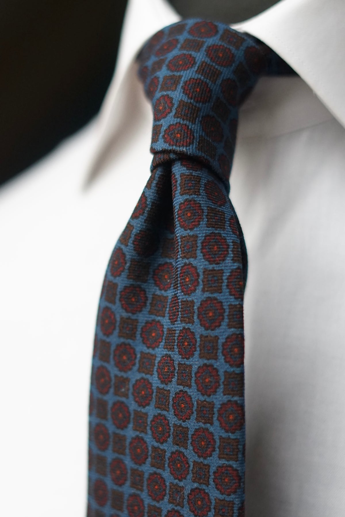 Eriika Soft Wool Necktie (143cm long)