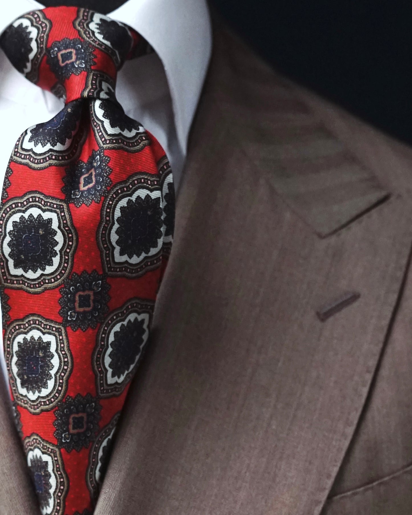 Marietta Retro Silk Necktie