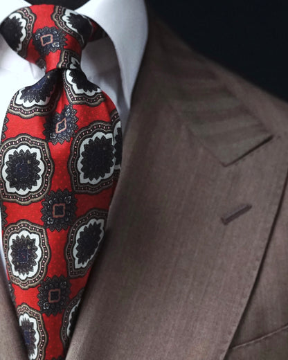 Marietta Retro Silk Necktie