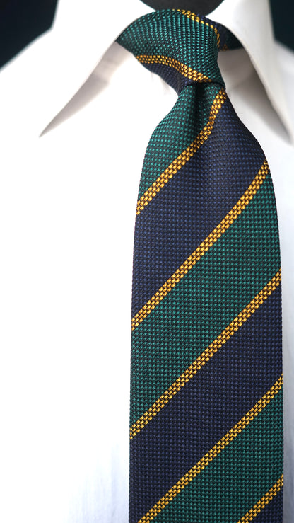 Capua Green Silk Necktie