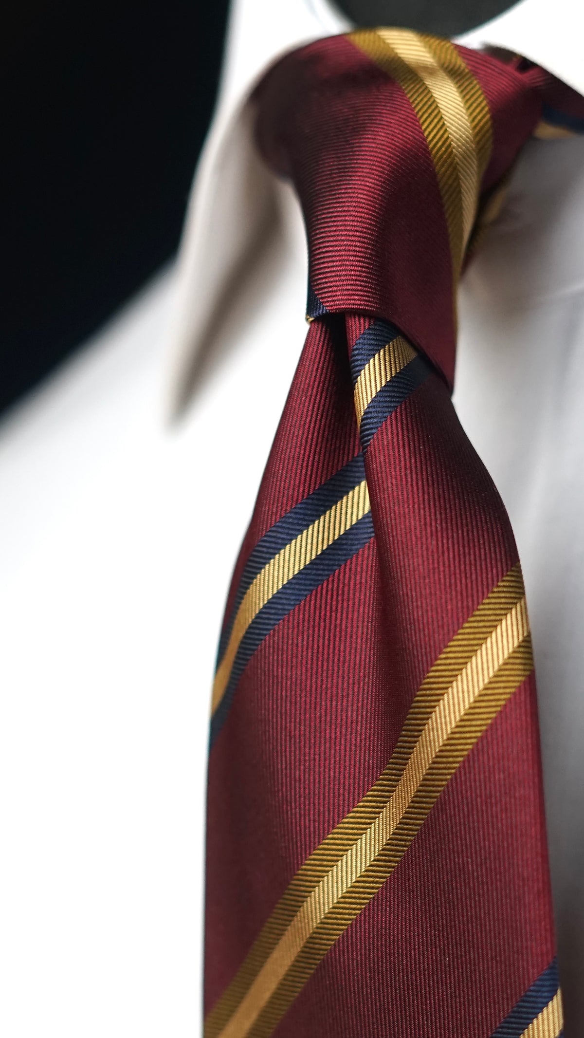 Bespoke Passita Rossa Silk Necktie