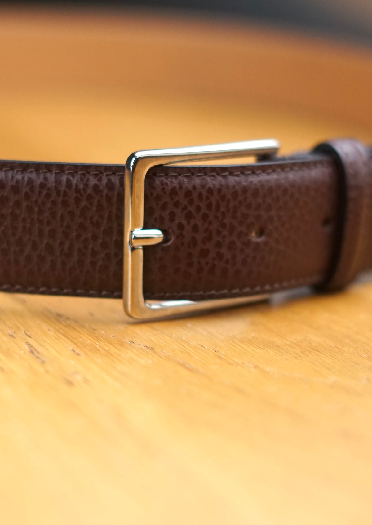 Cocco Brown 100% Leather Belt