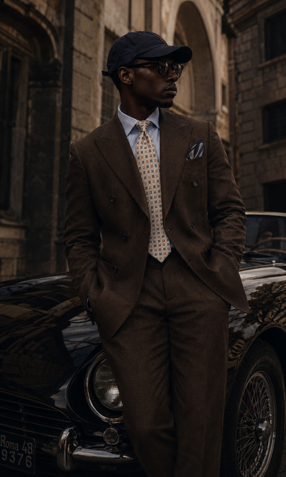 Rita Crema Silk Necktie