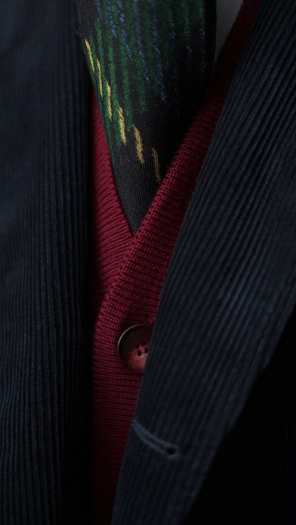 Tito Bordeaux Cardigan